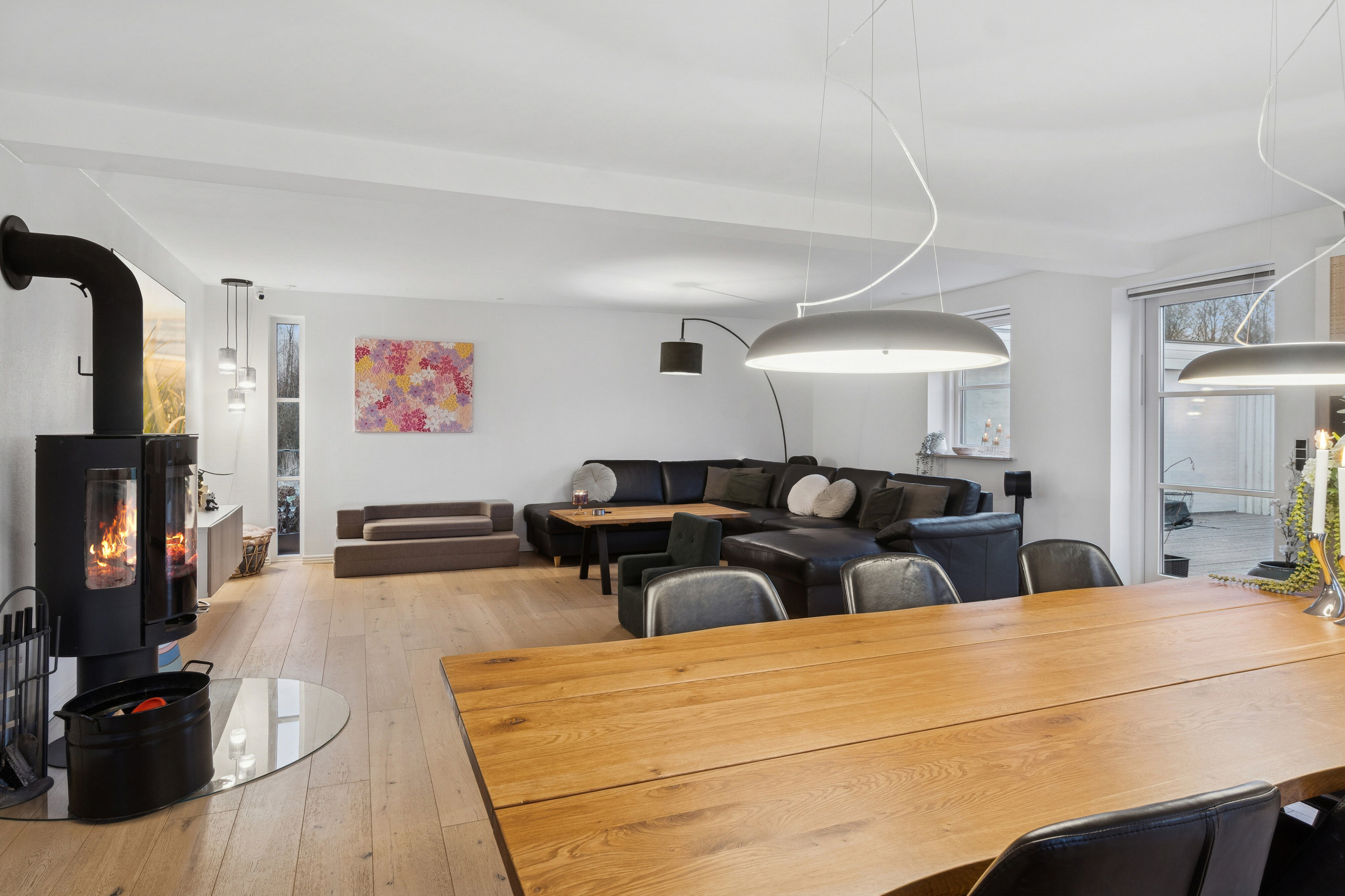 Fremhævet spisestue billede i fuldskærmstilstand. Billede af Egebjergvej 104, Sørbymagle, 4200 Slagelse