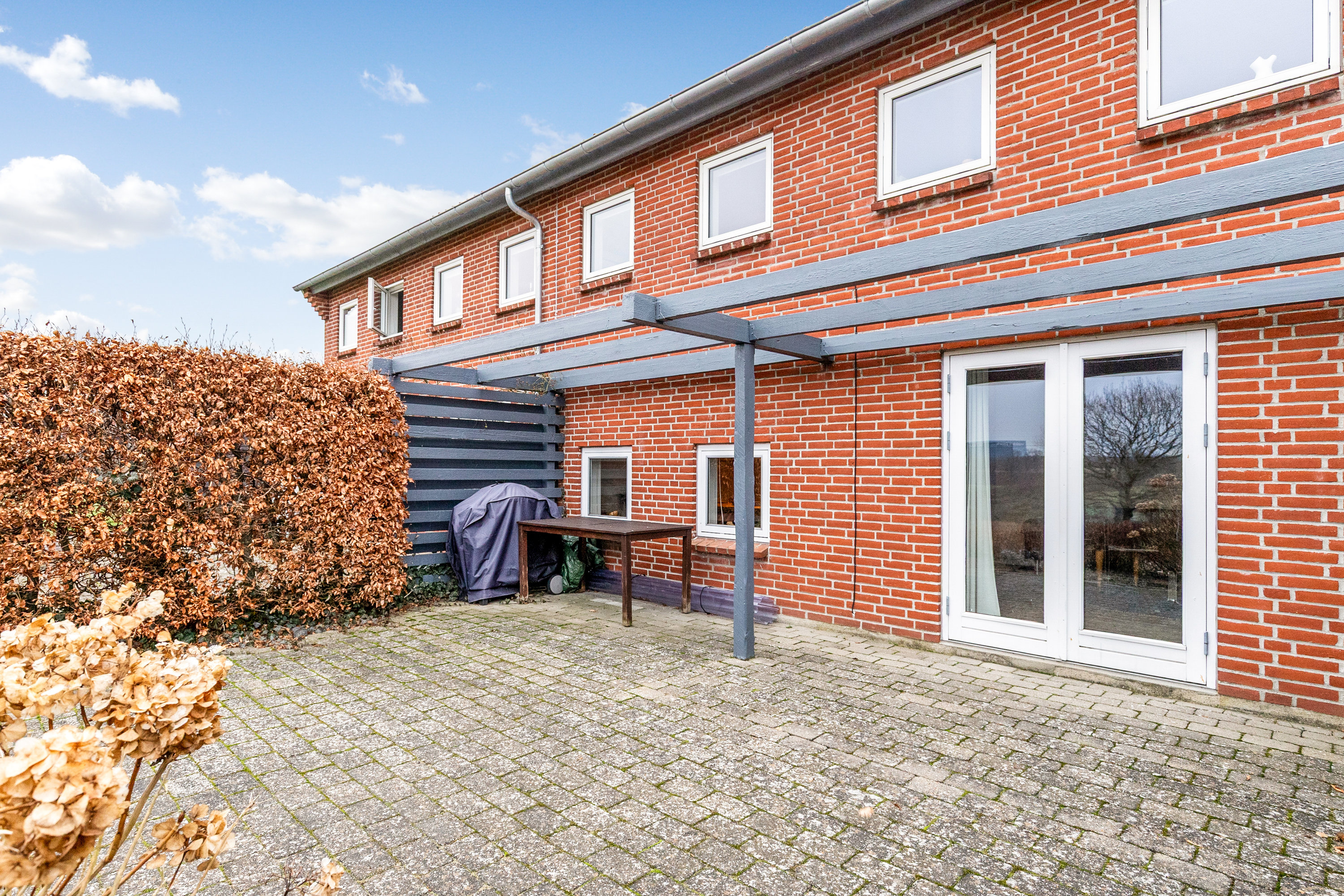 Fremhævet terrasse billede i fuldskærmstilstand. Billede af Hylkedalsparken 39, Seest, 6000 Kolding