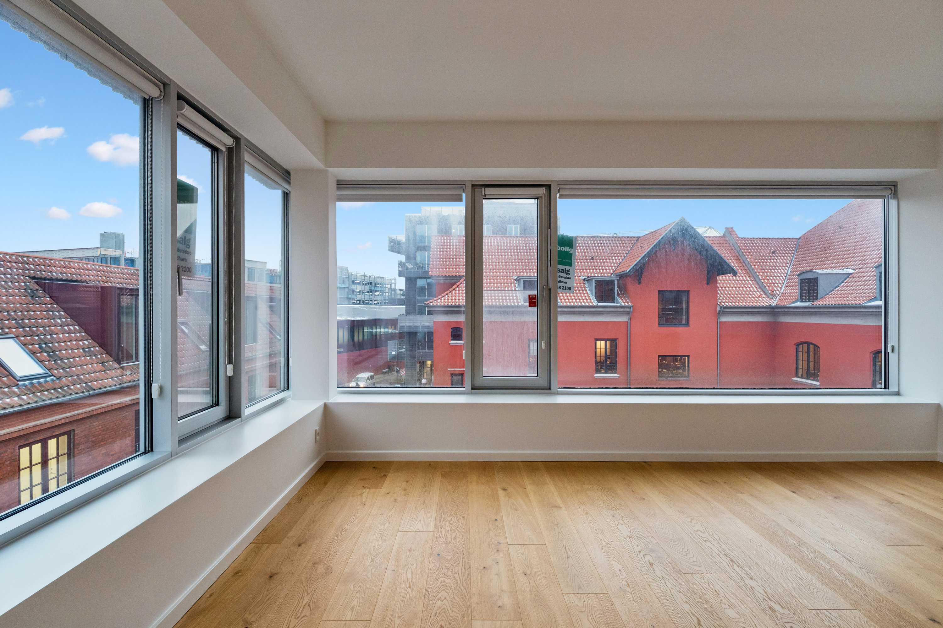 Fremhævet stue billede i fuldskærmstilstand. Billede af Billedvej 6, 2. 2., 2150 Nordhavn