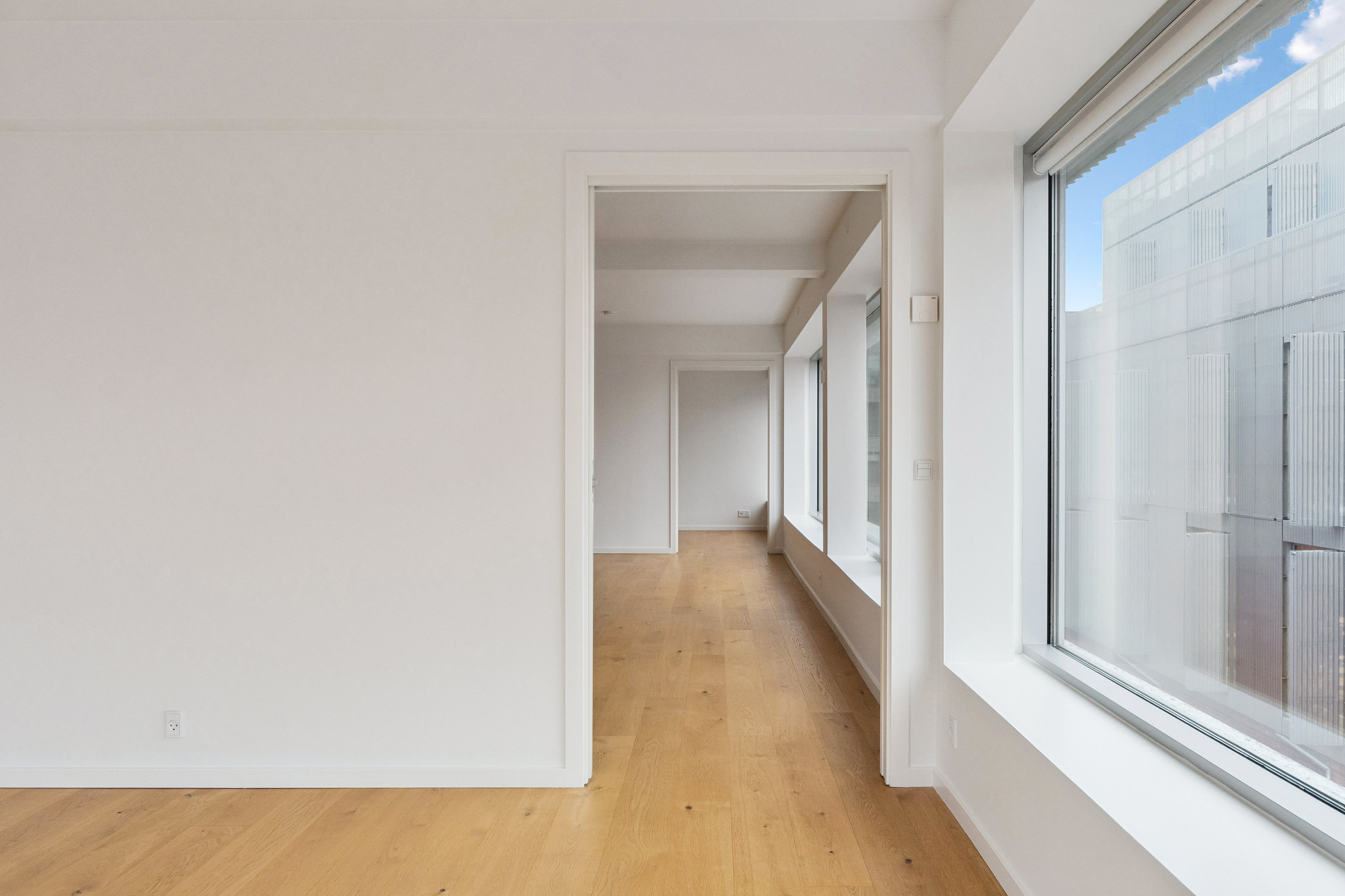 Fremhævet gang billede i fuldskærmstilstand. Billede af Billedvej 6, 2. 2., 2150 Nordhavn