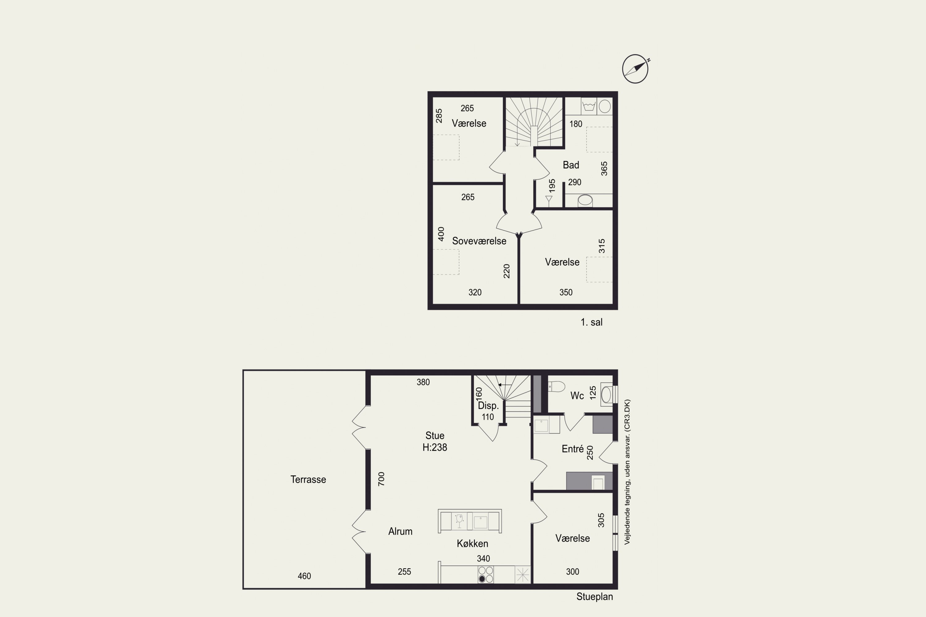 Plantegninger billede af Asminderødgade 51B, 3480 Fredensborg