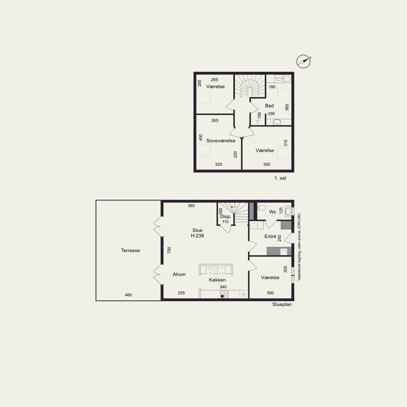Plantegninger billede af Asminderødgade 51B, 3480 Fredensborg
