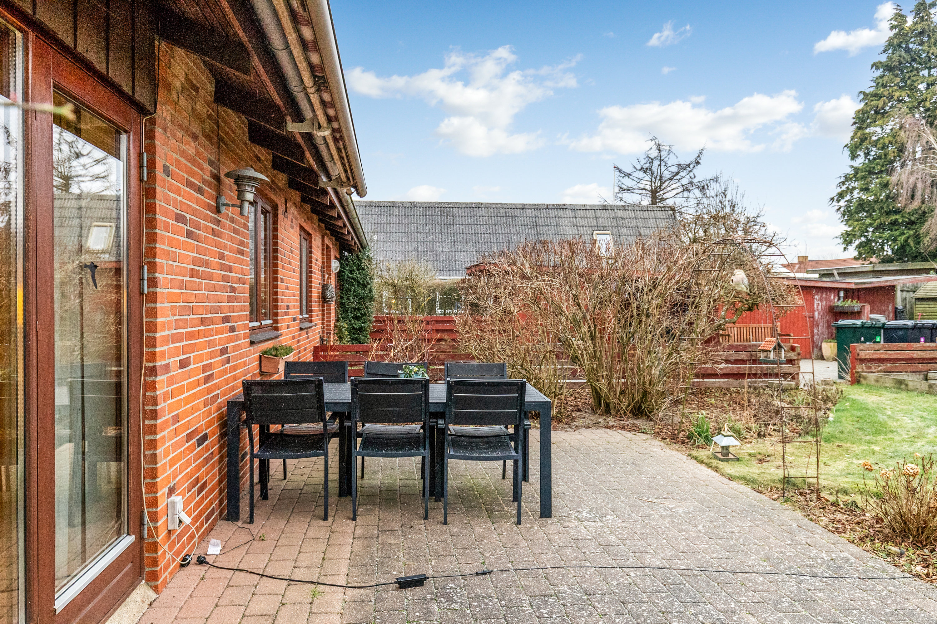 Fremhævet terrasse billede i fuldskærmstilstand. Billede af Ahornvej 8, 6000 Kolding