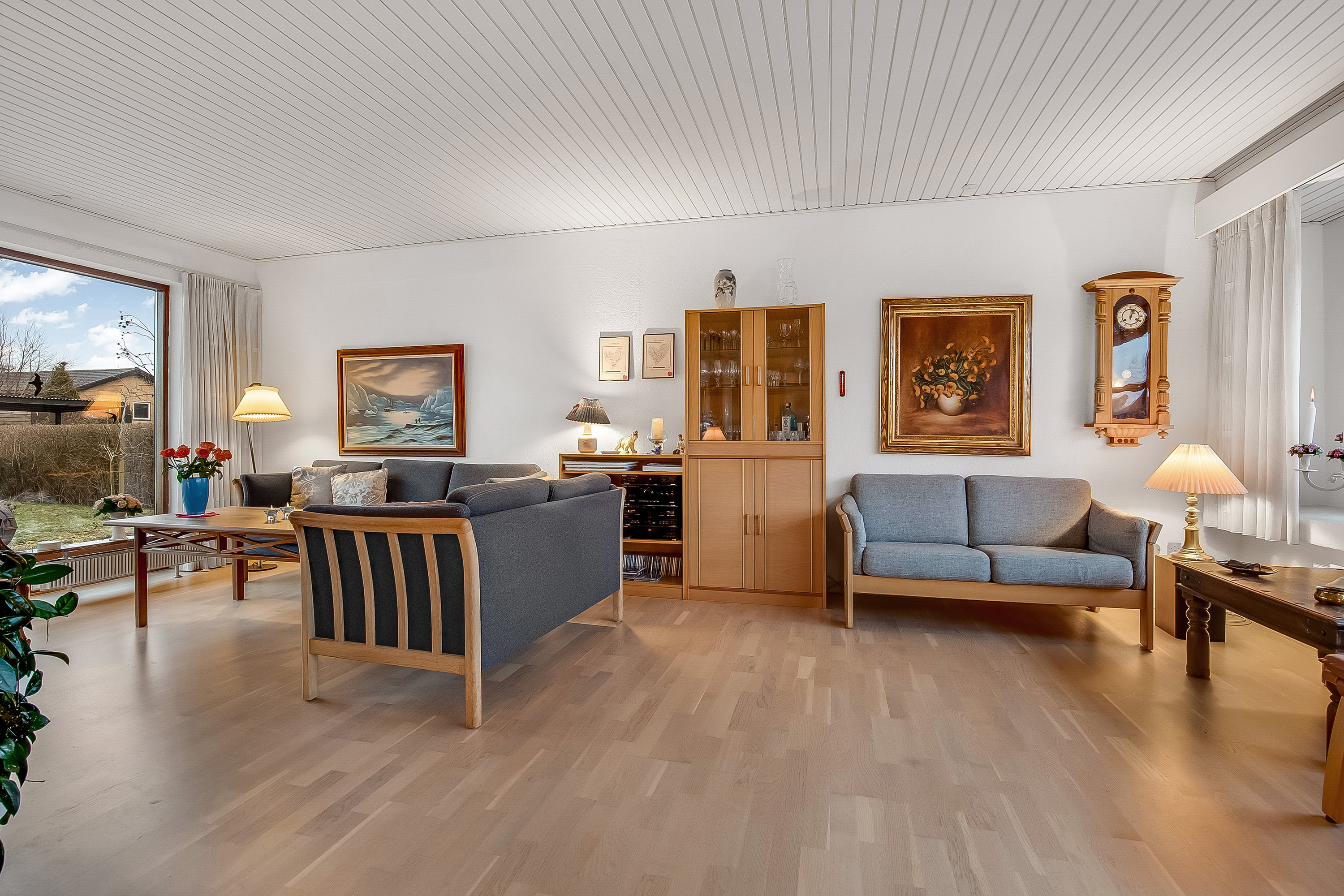 Fremhævet stue billede i fuldskærmstilstand. Billede af Ahornvej 8, 6000 Kolding