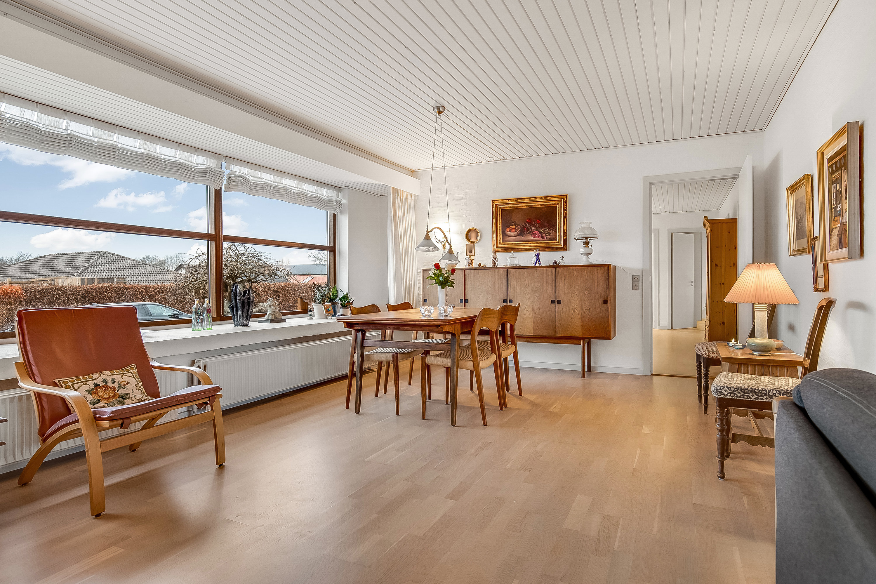 Fremhævet stue billede i fuldskærmstilstand. Billede af Ahornvej 8, 6000 Kolding