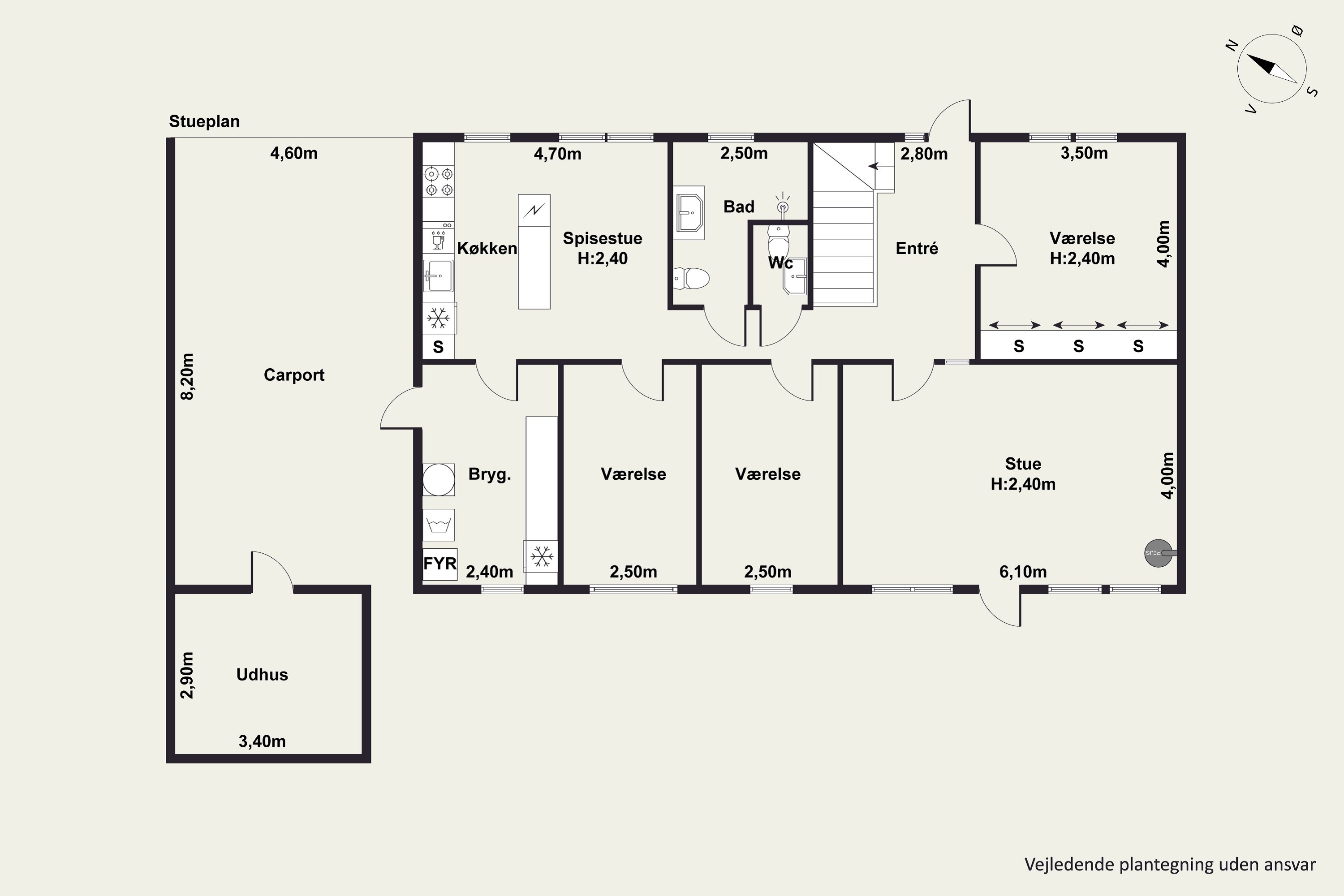 Plantegninger billede af Dønnergårds Alle 211, 2670 Greve