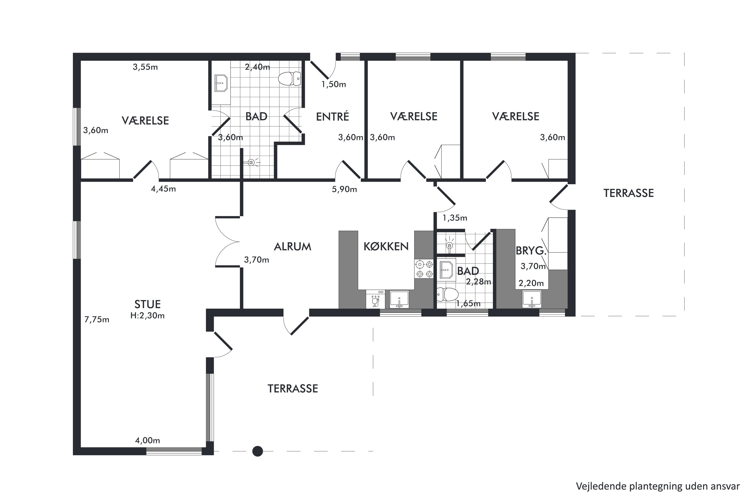Plantegninger billede af Stenageren 4, 8850 Bjerringbro
