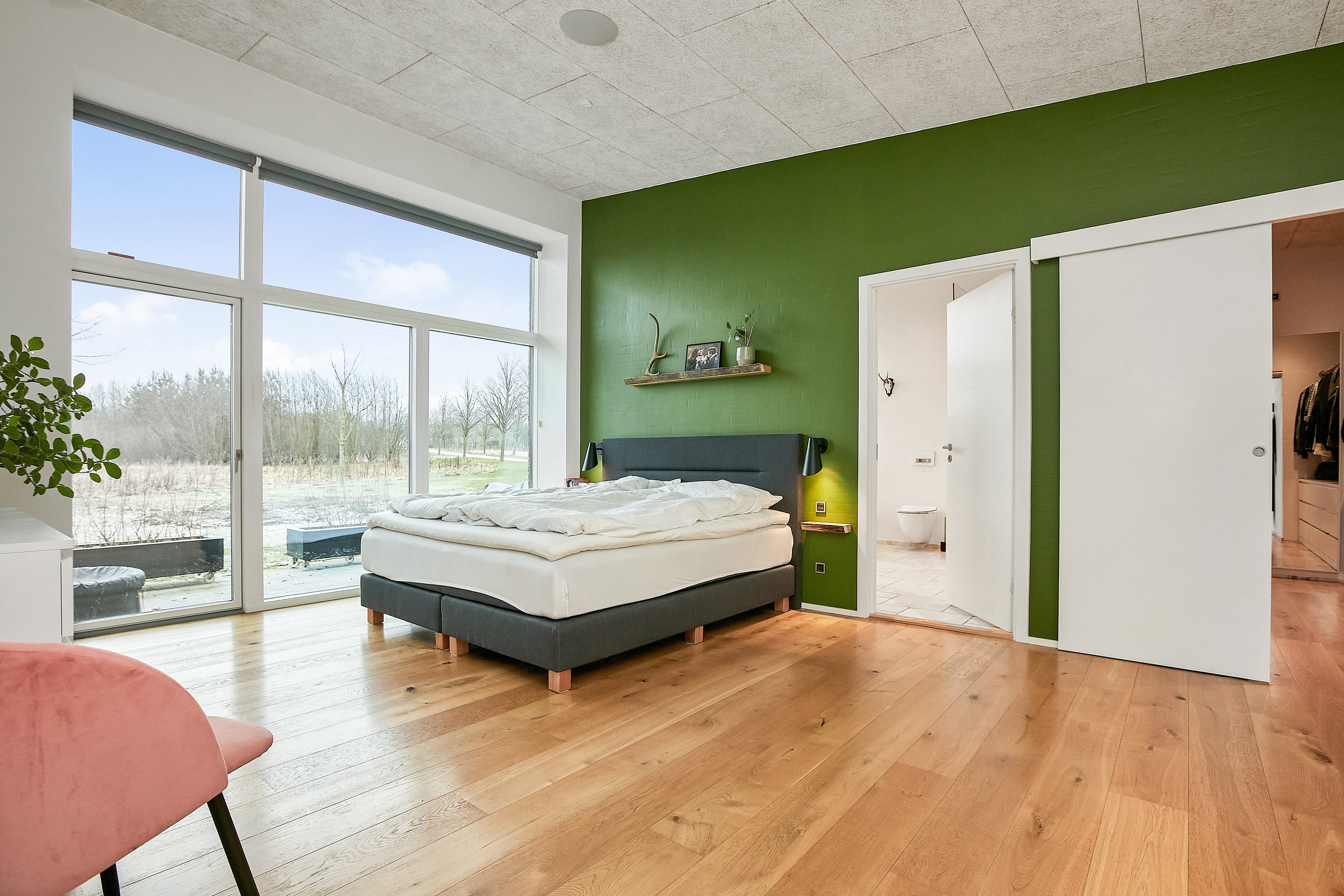 Fremhævet  billede i fuldskærmstilstand. Billede af Honum Skovvej 13, 8762 Flemming