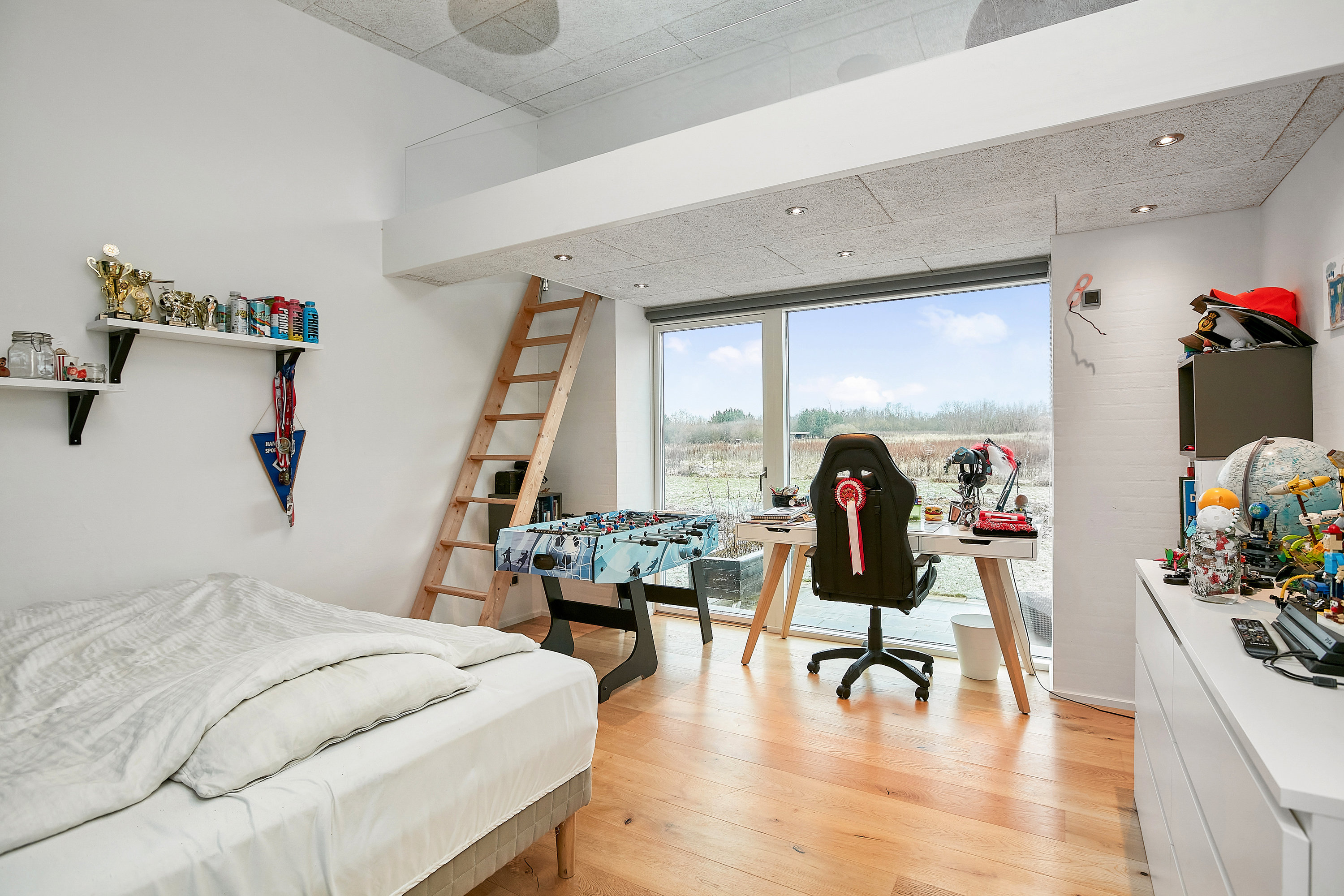 Fremhævet  billede i fuldskærmstilstand. Billede af Honum Skovvej 13, 8762 Flemming