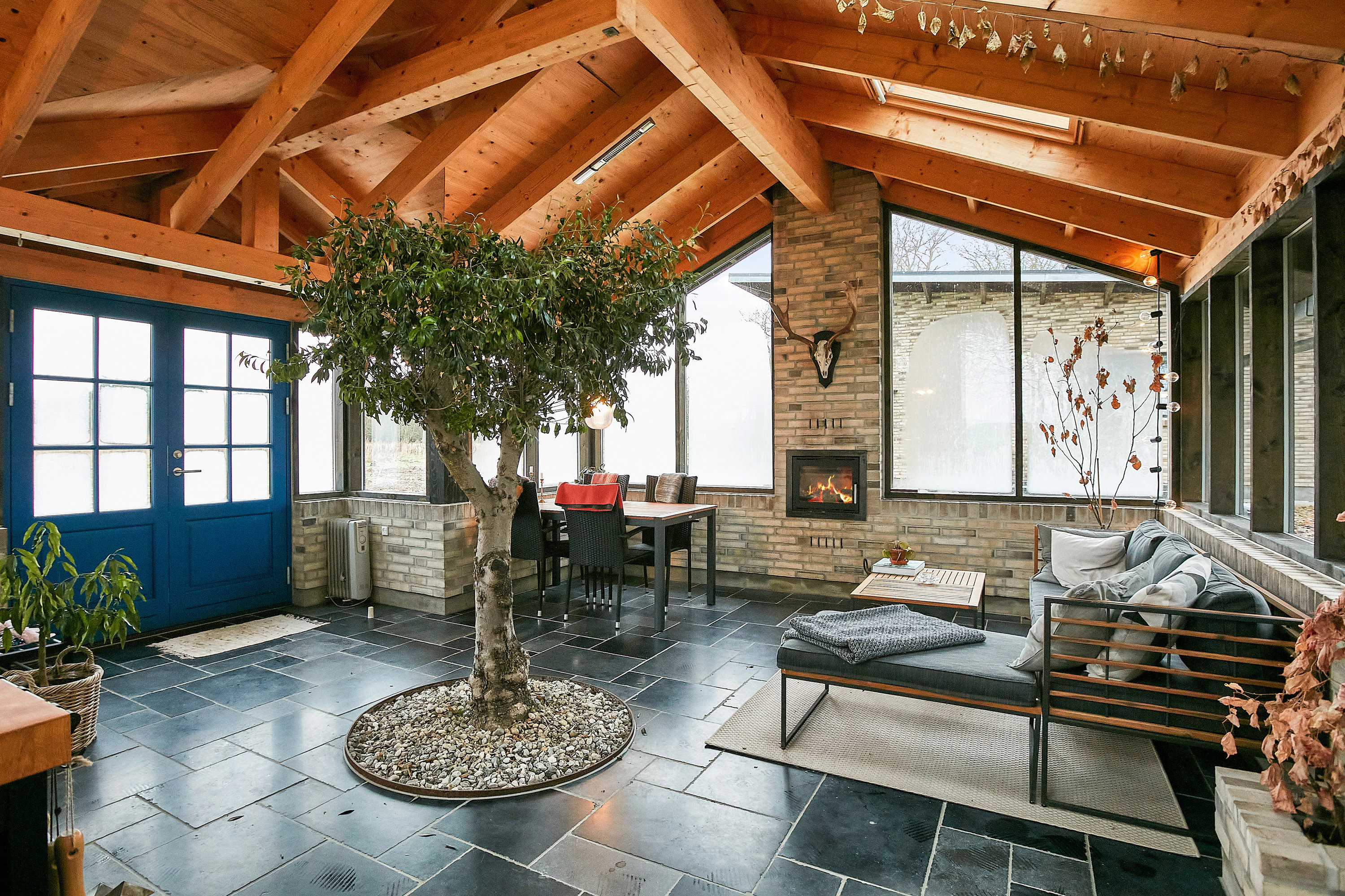 Fremhævet  billede i fuldskærmstilstand. Billede af Honum Skovvej 13, 8762 Flemming