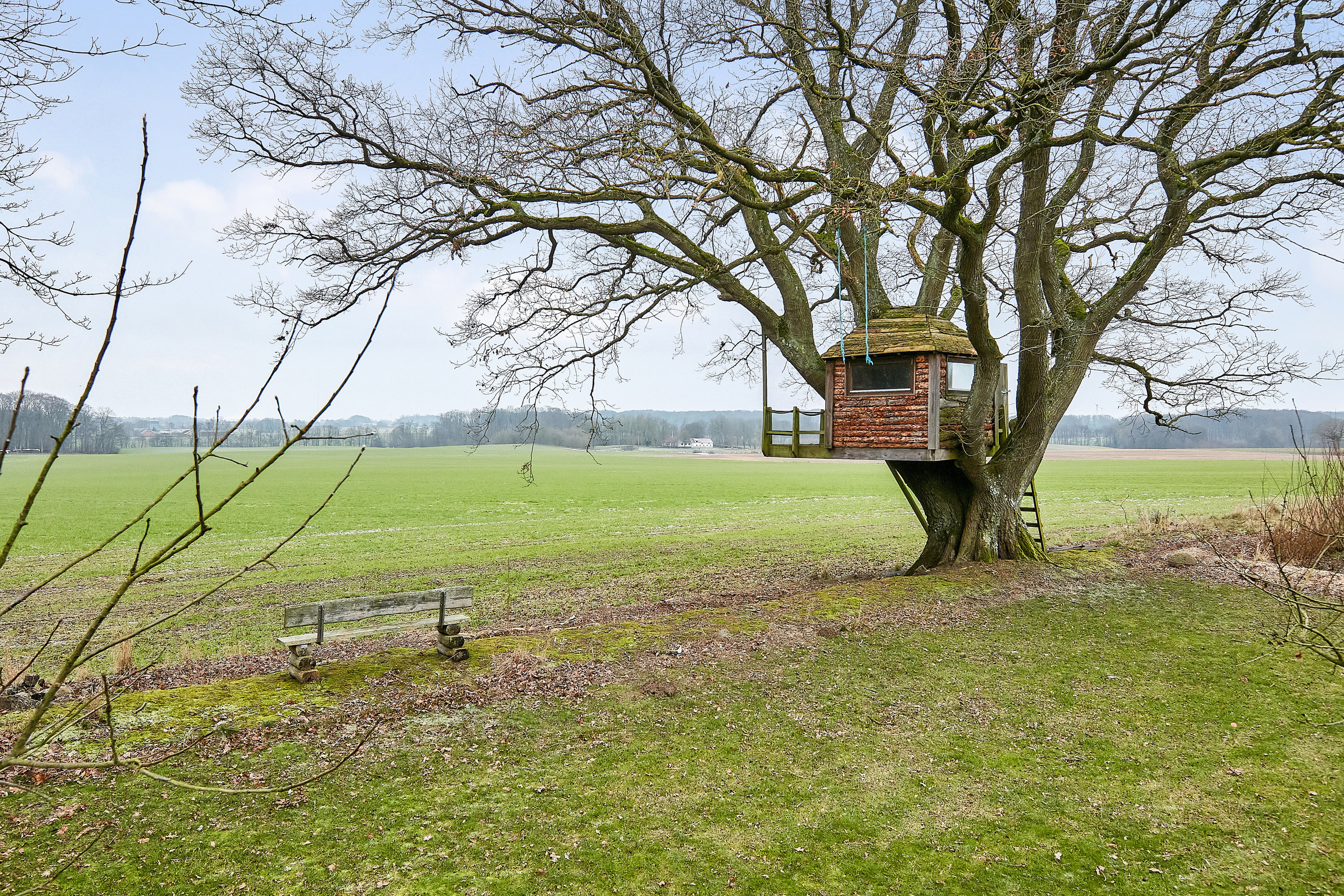 Fremhævet  billede i fuldskærmstilstand. Billede af Honum Skovvej 13, 8762 Flemming