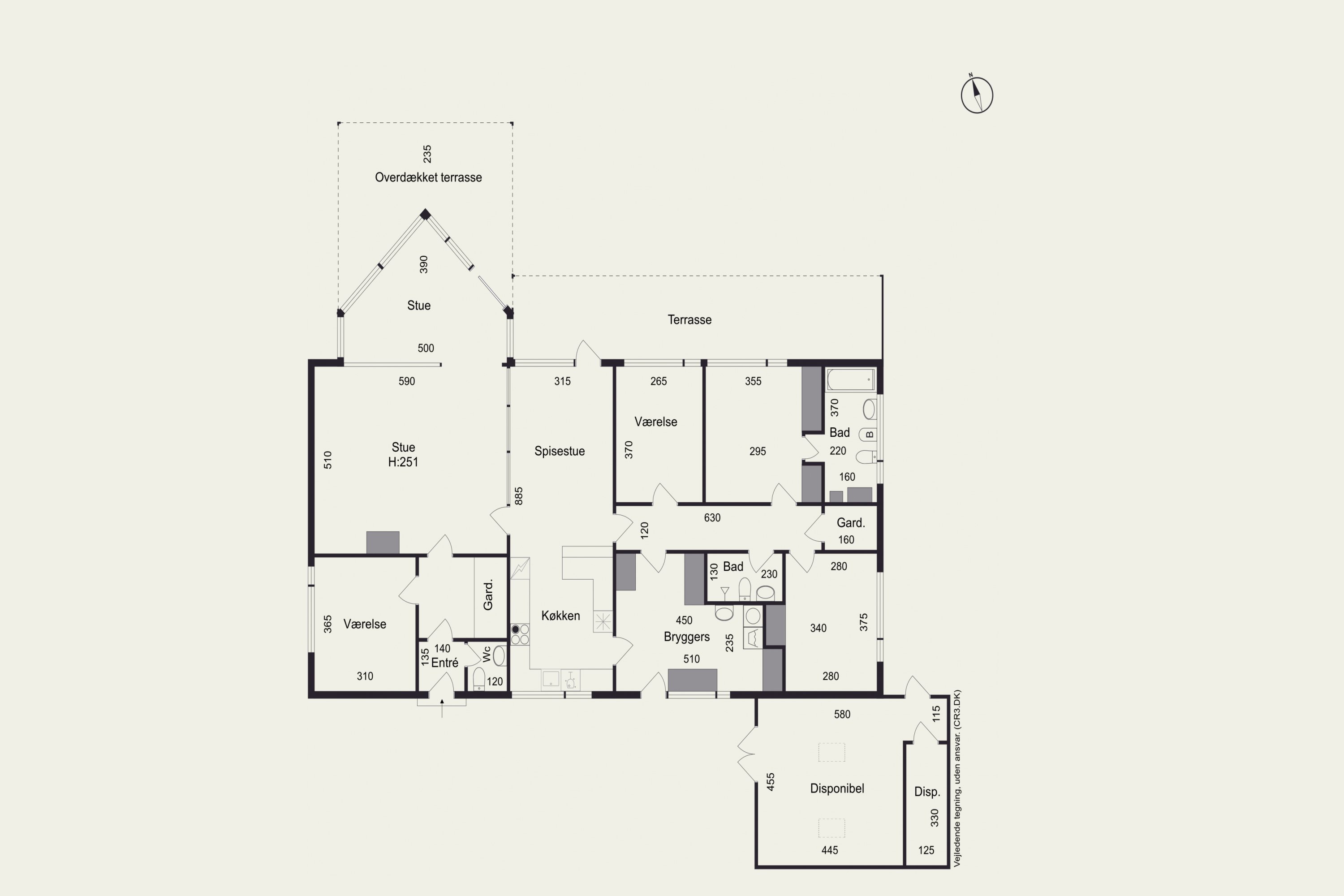 Plantegninger billede af Dybedalsvej 23, 3520 Farum