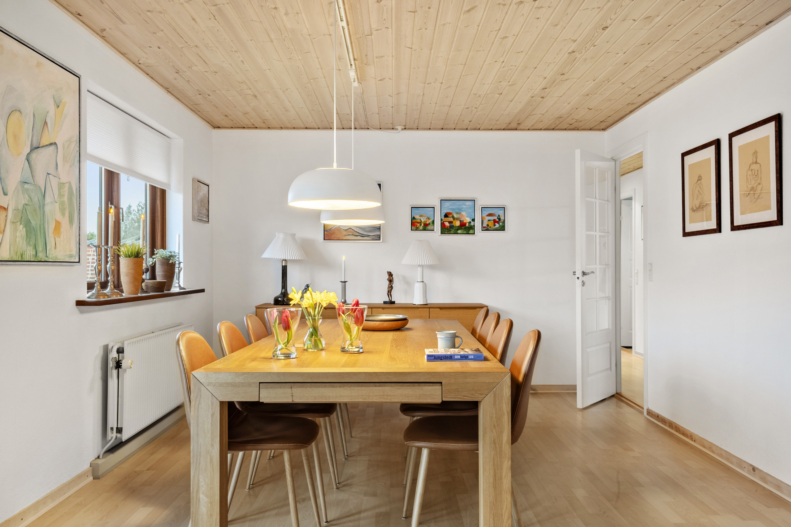 Fremhævet spisestue billede i fuldskærmstilstand. Billede af Hvedevænget 59, 8700 Horsens