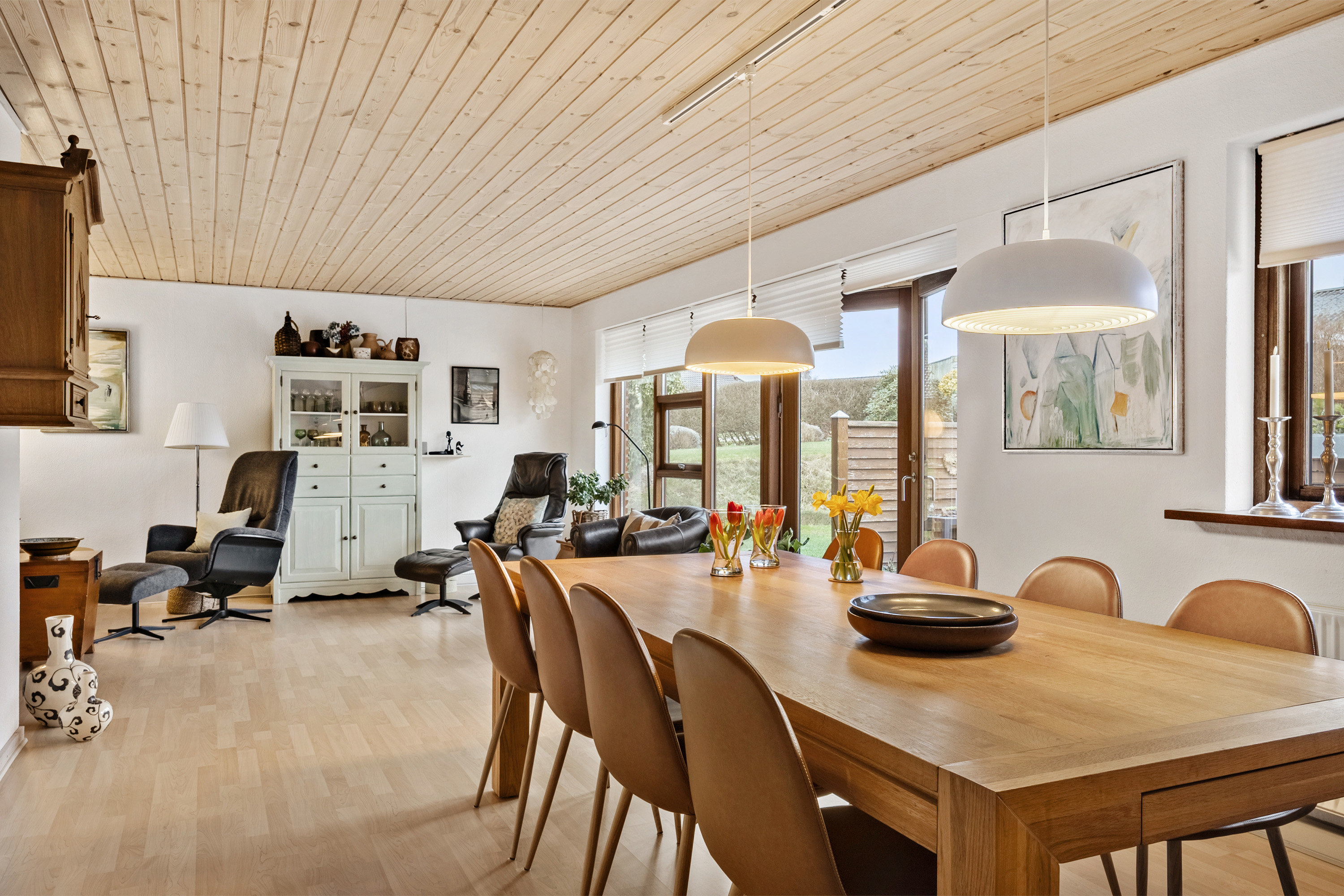 Fremhævet spisestue billede i fuldskærmstilstand. Billede af Hvedevænget 59, 8700 Horsens