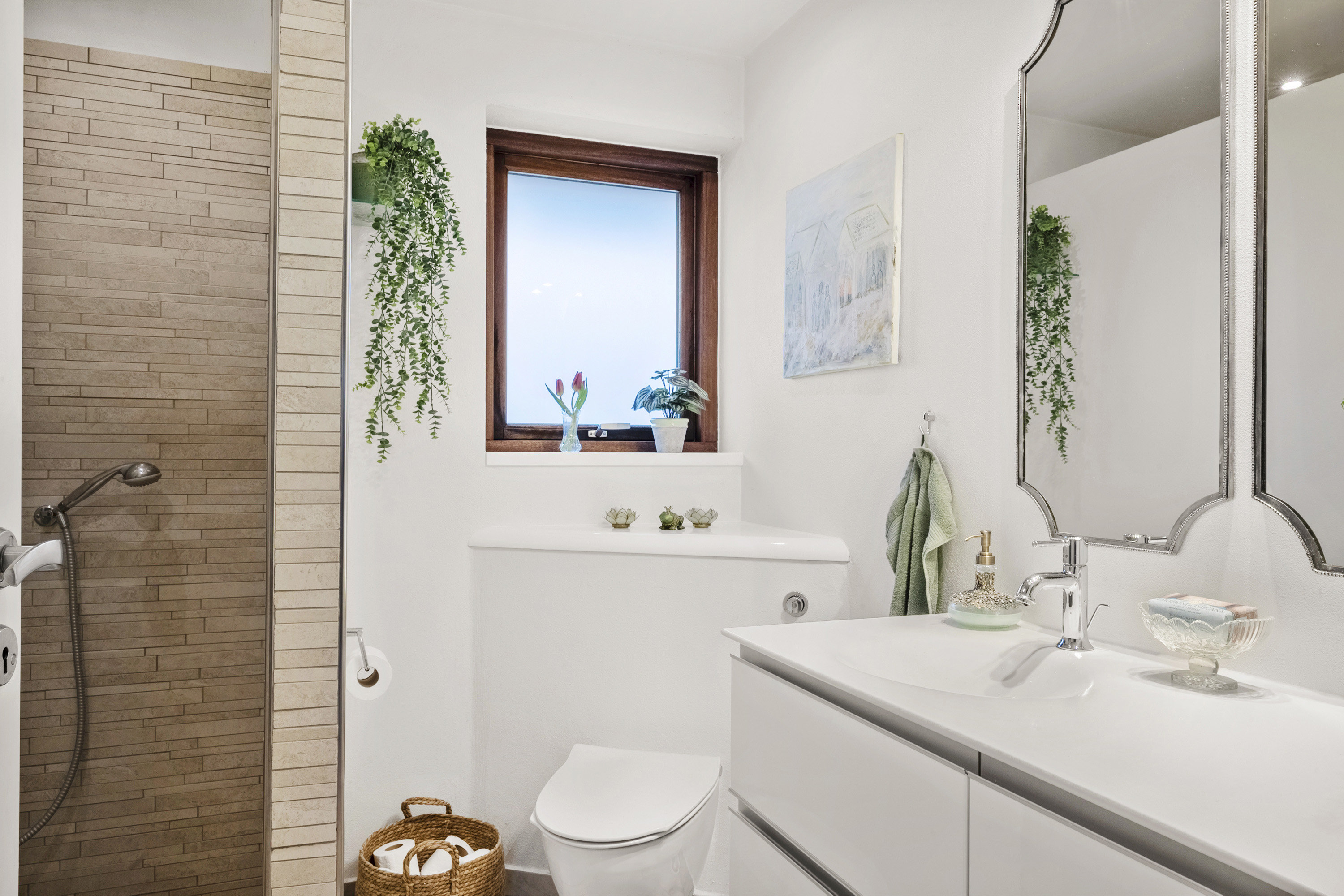 Fremhævet badeværelse billede i fuldskærmstilstand. Billede af Hvedevænget 59, 8700 Horsens