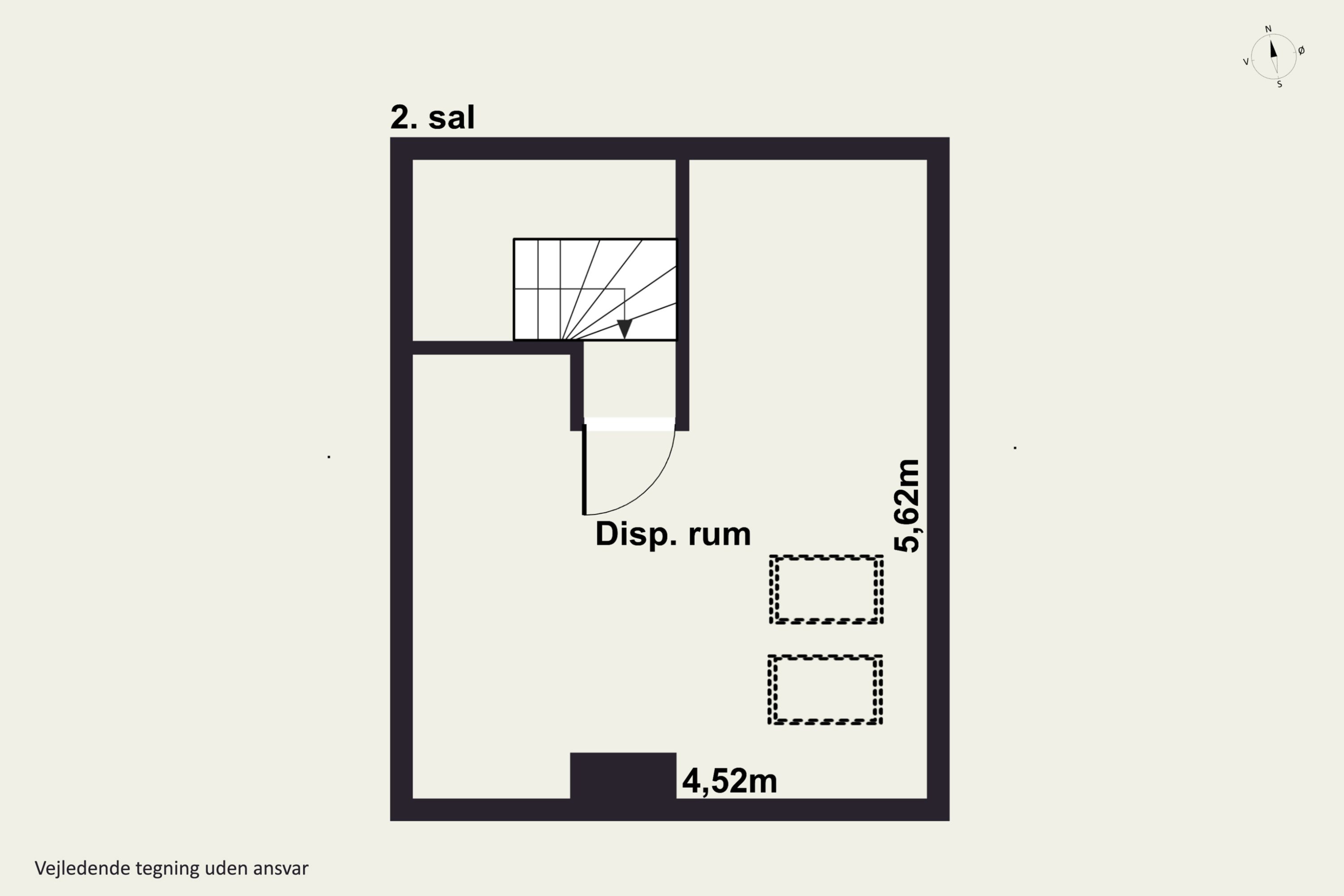 Plantegninger billede af Skovbogade 23, 4000 Roskilde