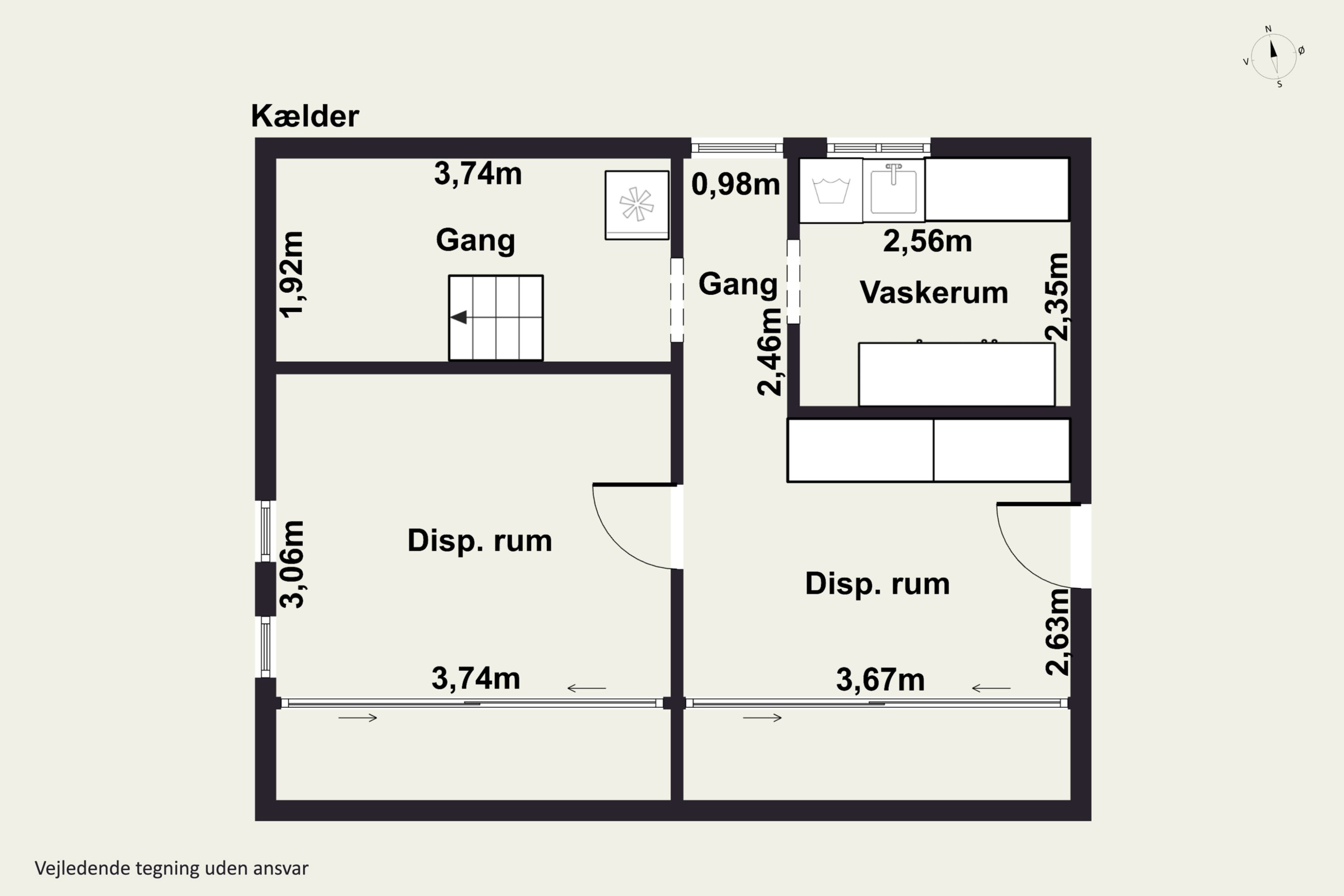 Plantegninger billede af Skovbogade 23, 4000 Roskilde
