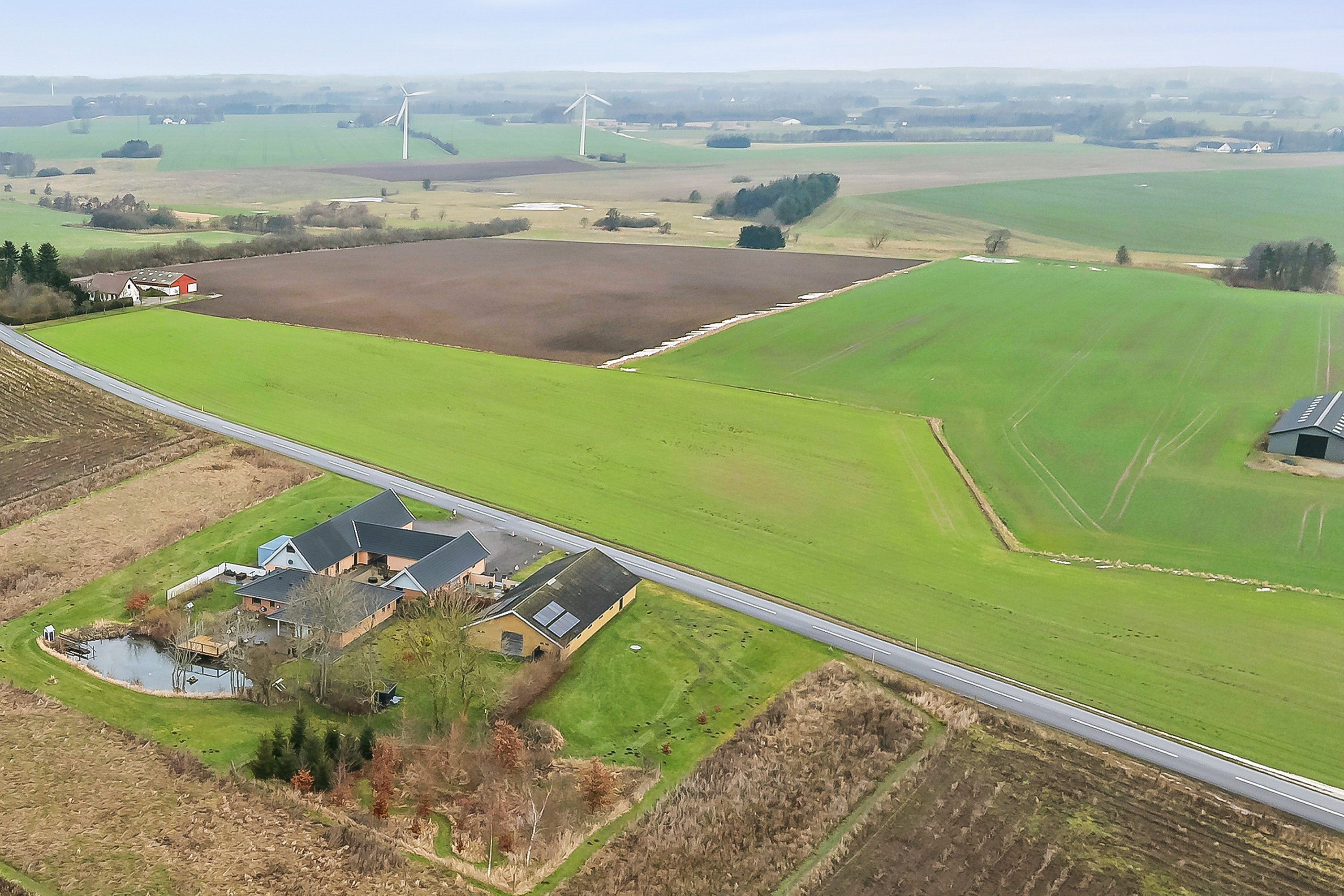 Fremhævet luftfoto billede i fuldskærmstilstand. Billede af Slagstrupvej 7, Slagstrup, 4200 Slagelse