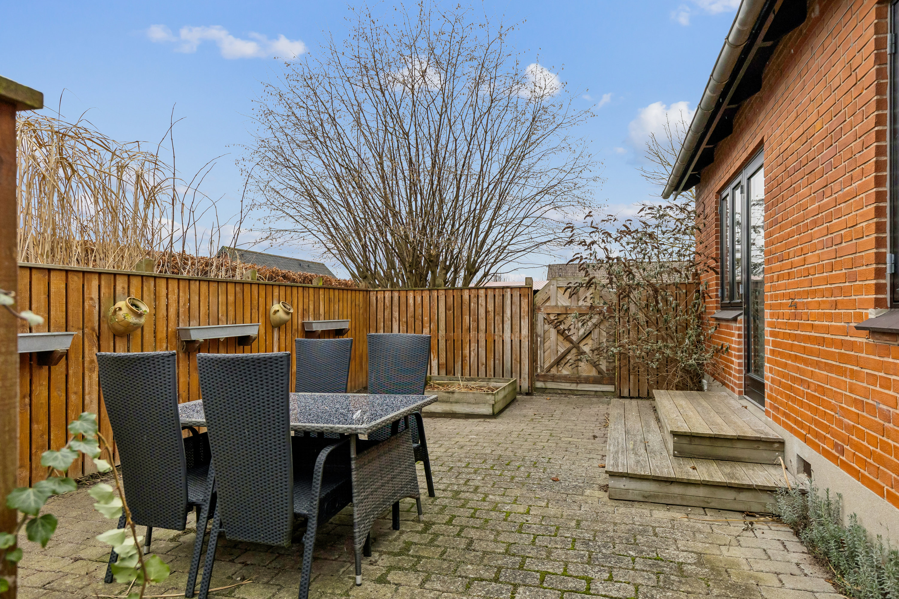 Fremhævet terrasse billede i fuldskærmstilstand. Billede af Gartnerlunden 13, Kundby, 4520 Svinninge