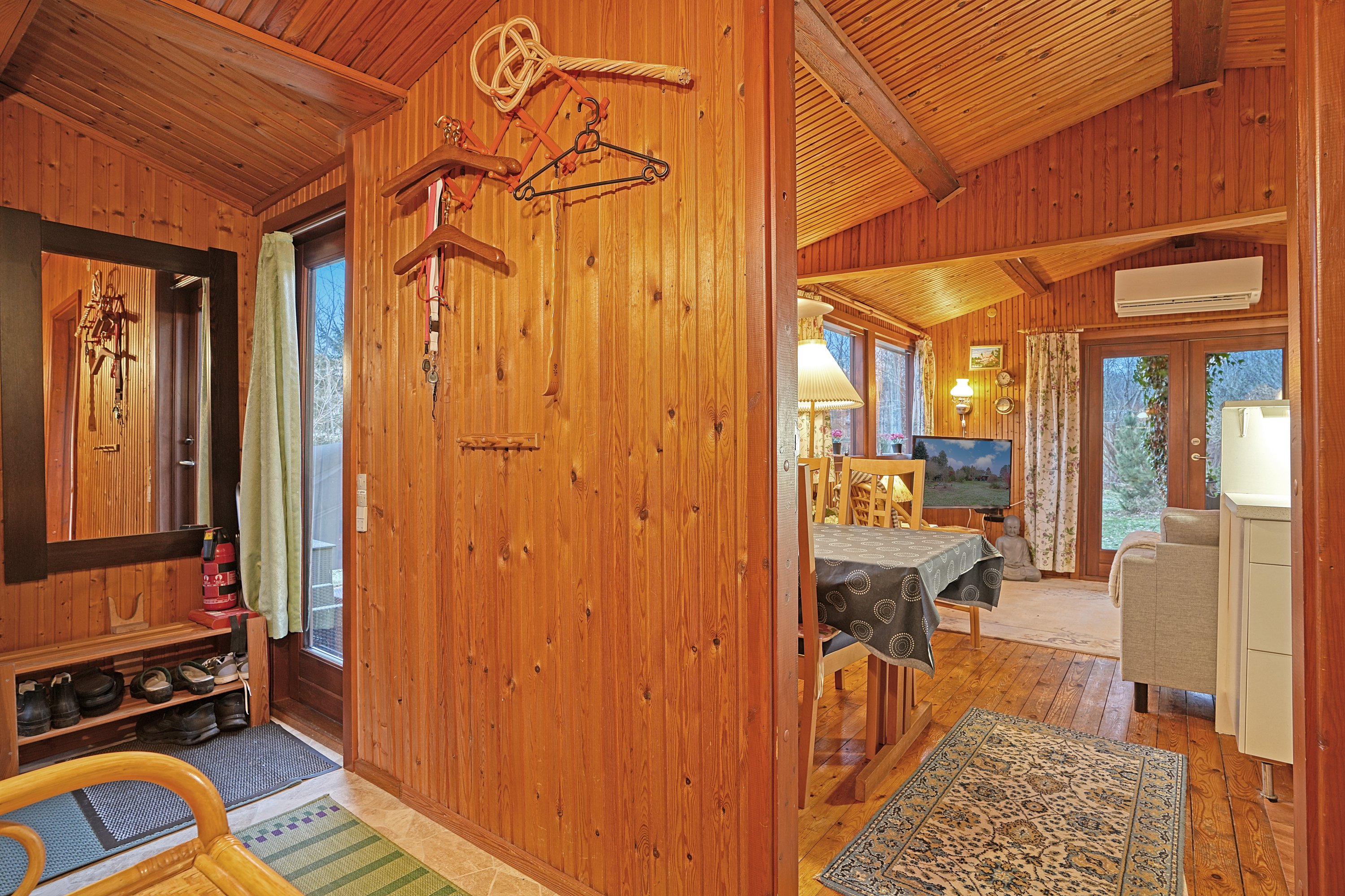 Fremhævet stue billede i fuldskærmstilstand. Billede af Nørredalen 3, Nyrup, 4500 Nykøbing Sj