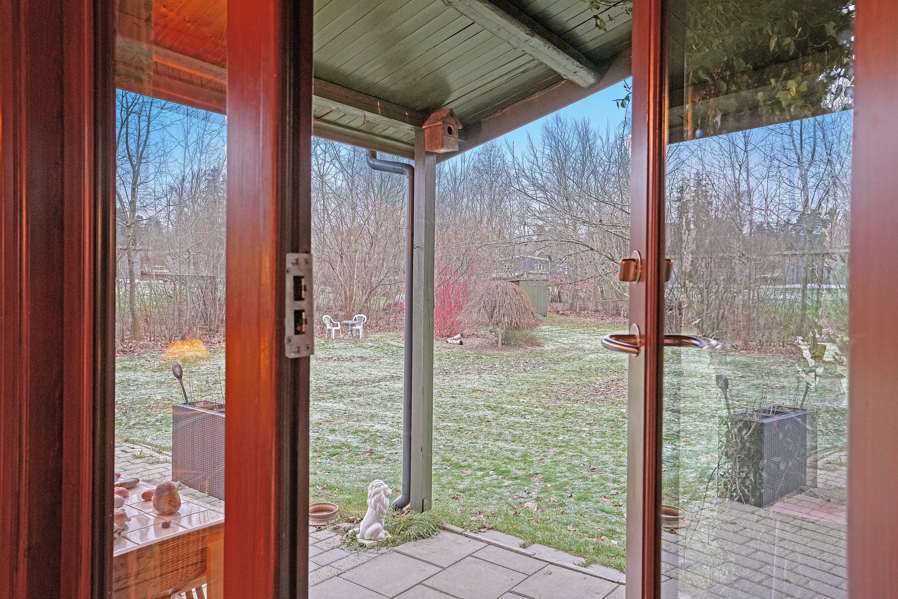 Fremhævet terrasse billede i fuldskærmstilstand. Billede af Nørredalen 3, Nyrup, 4500 Nykøbing Sj