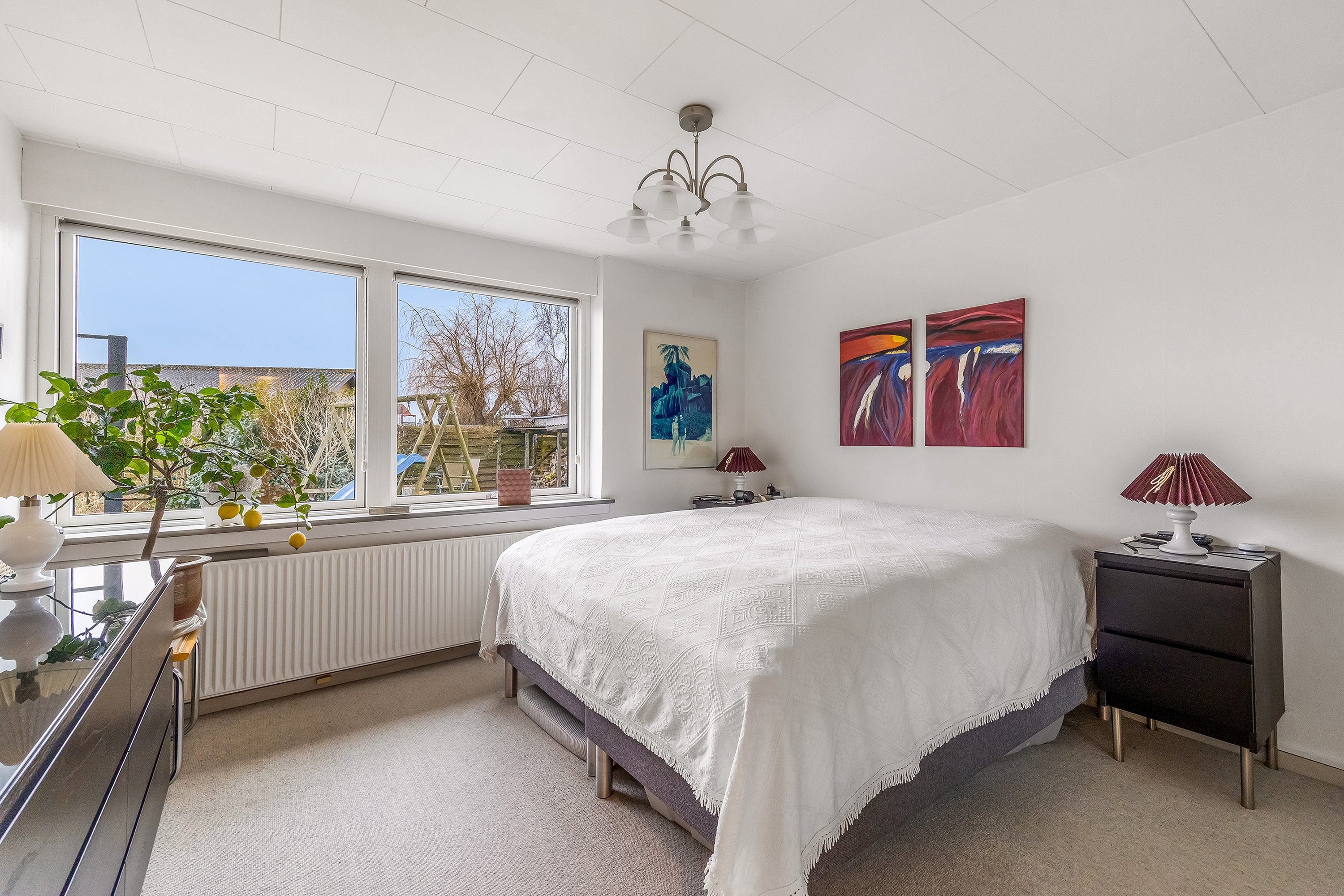 Fremhævet soveværelse billede i fuldskærmstilstand. Billede af Linderupvej 7, 3600 Frederikssund