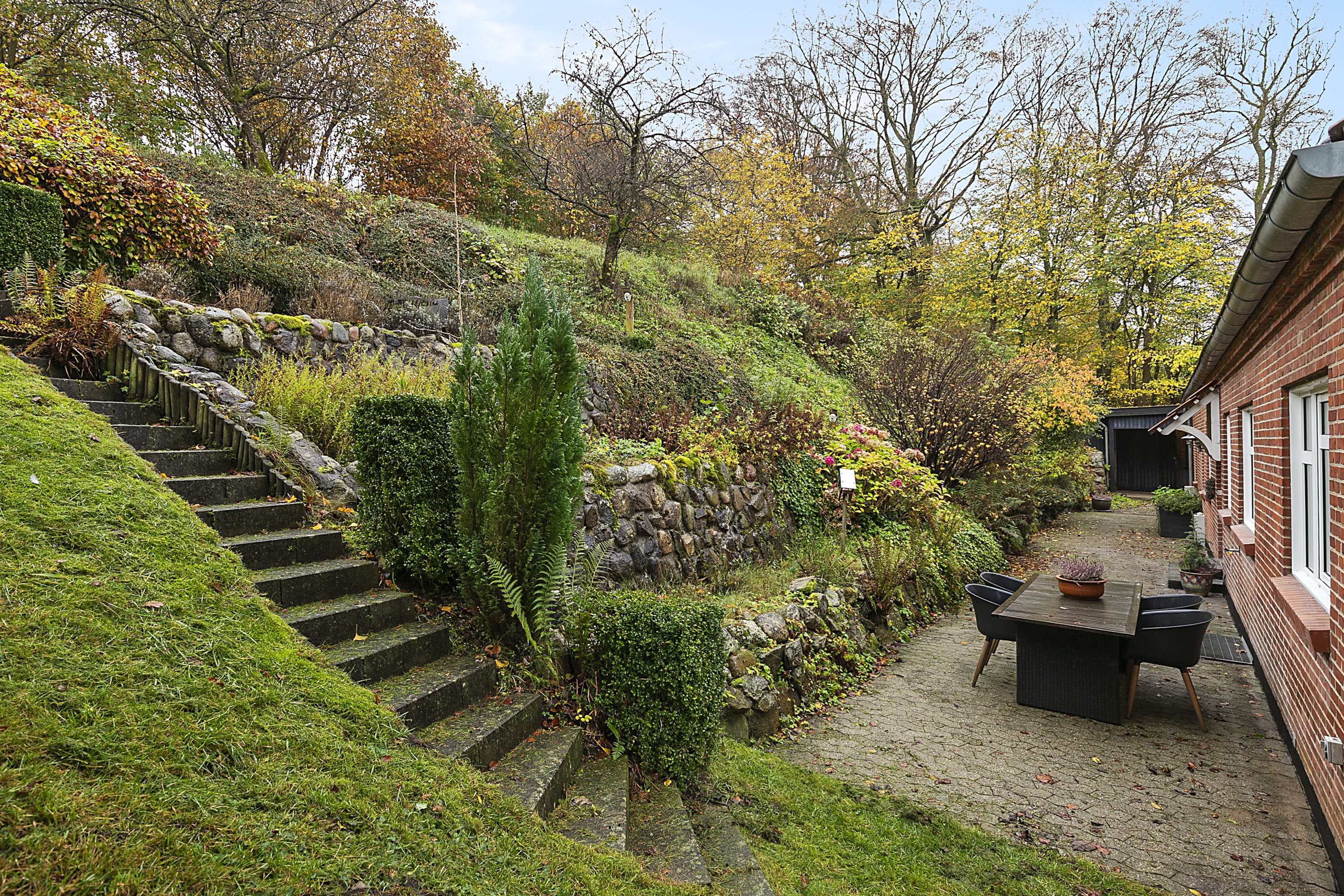 Fremhævet terrasse billede i fuldskærmstilstand. Billede af Amerikavej 30, 9500 Hobro