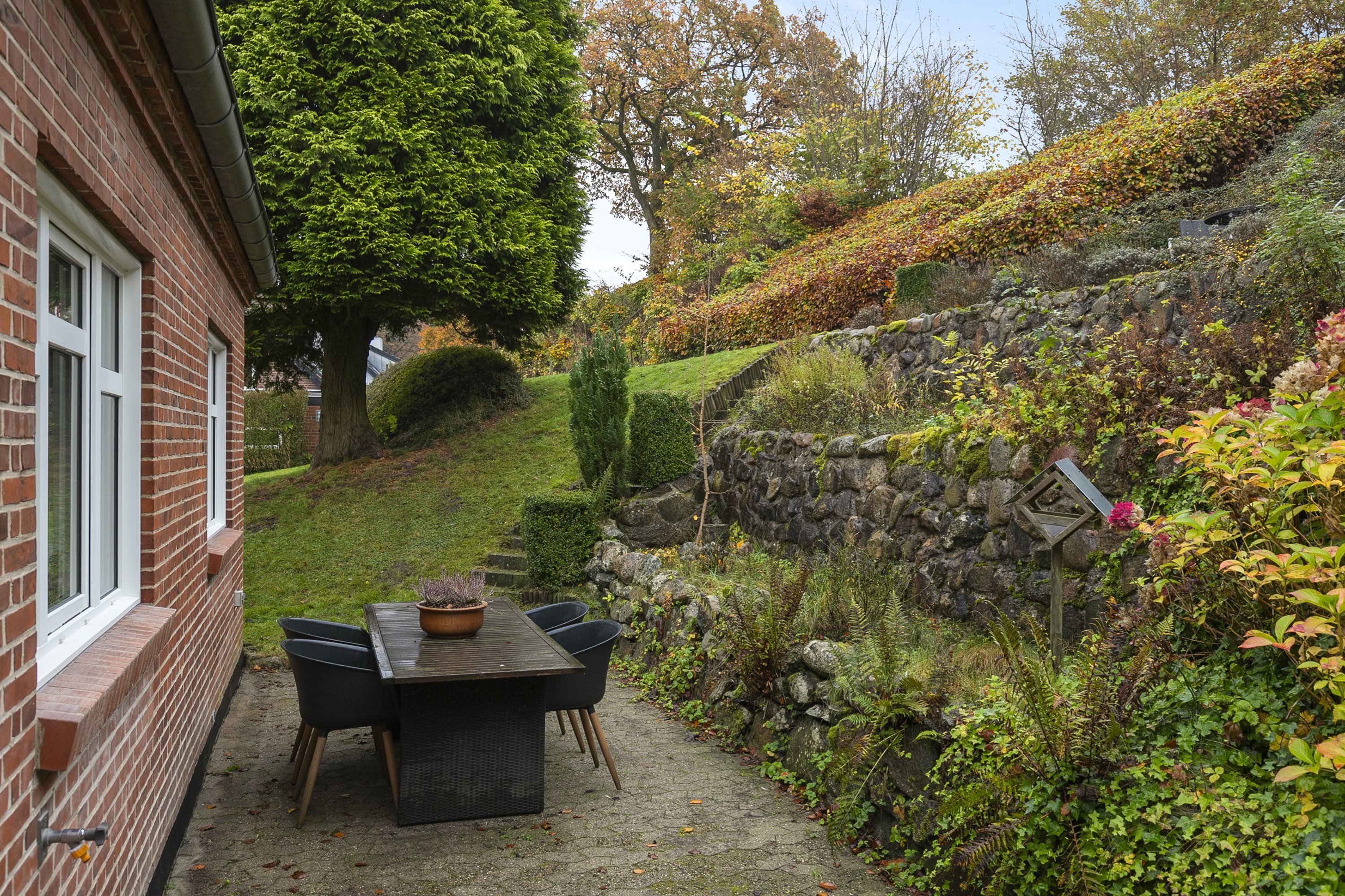 Fremhævet terrasse billede i fuldskærmstilstand. Billede af Amerikavej 30, 9500 Hobro