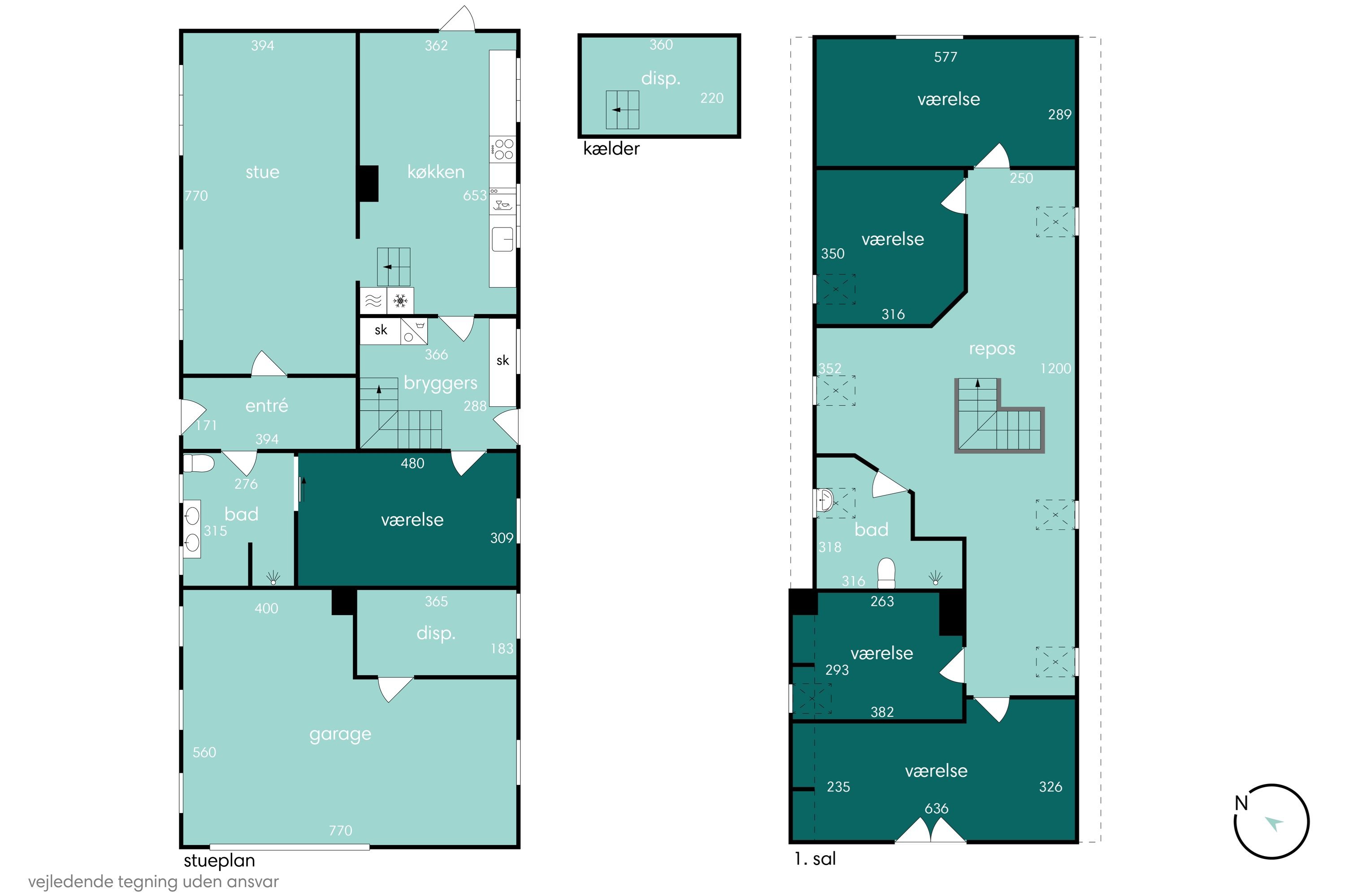 Plantegninger billede af Amerikavej 30, 9500 Hobro