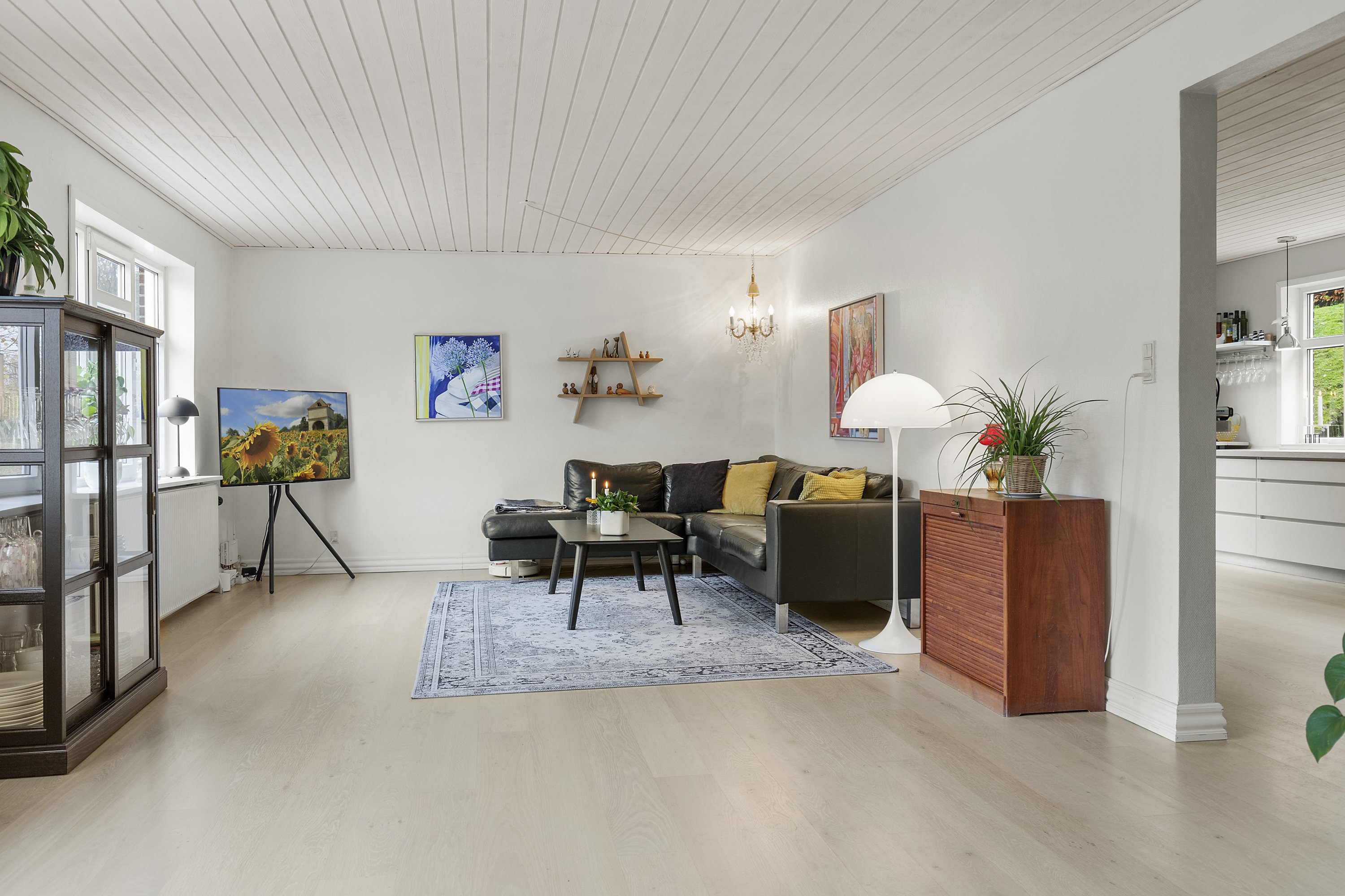 Fremhævet stue billede i fuldskærmstilstand. Billede af Amerikavej 30, 9500 Hobro