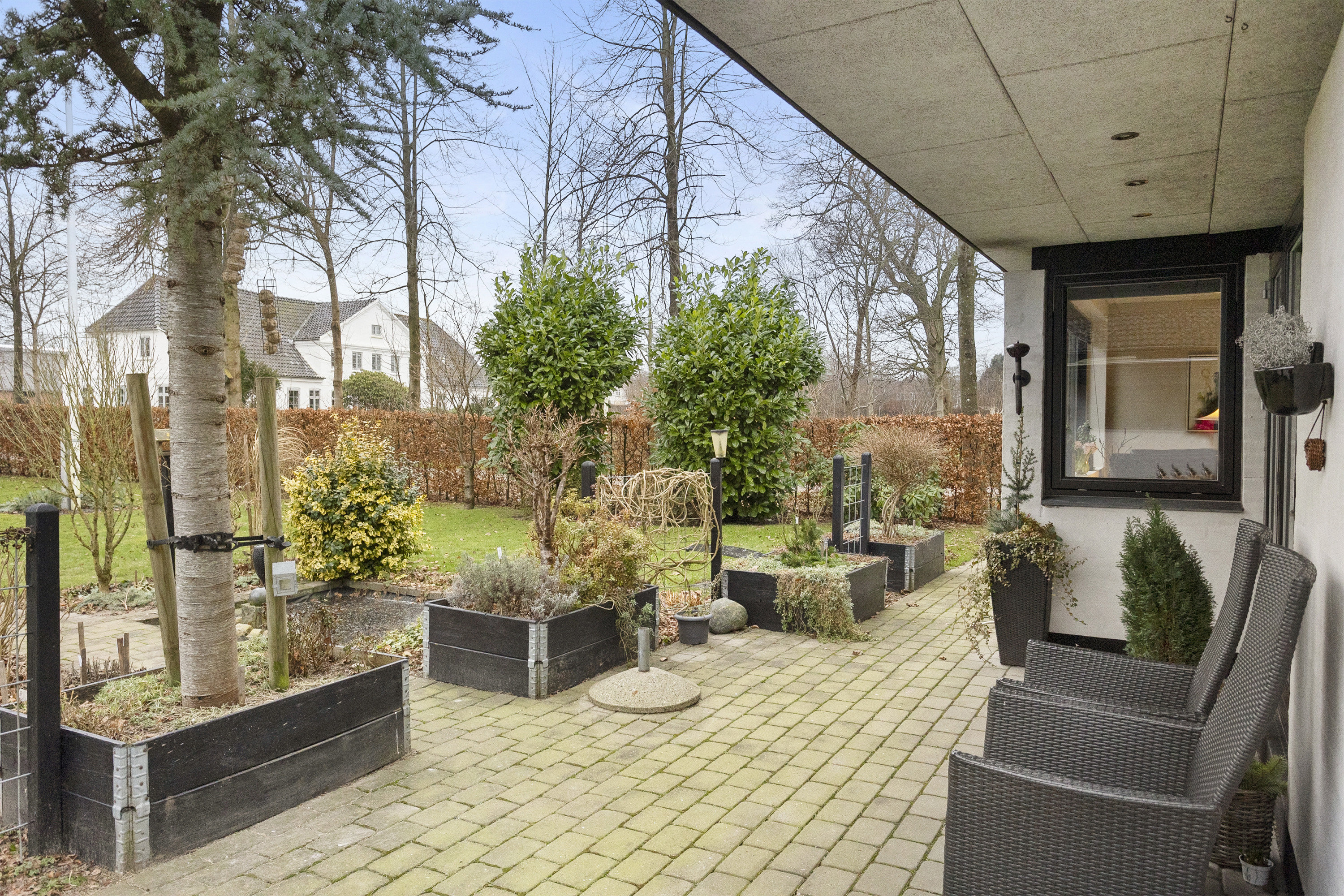 Fremhævet have billede i fuldskærmstilstand. Billede af Vejenvej 14, Askov, 6600 Vejen