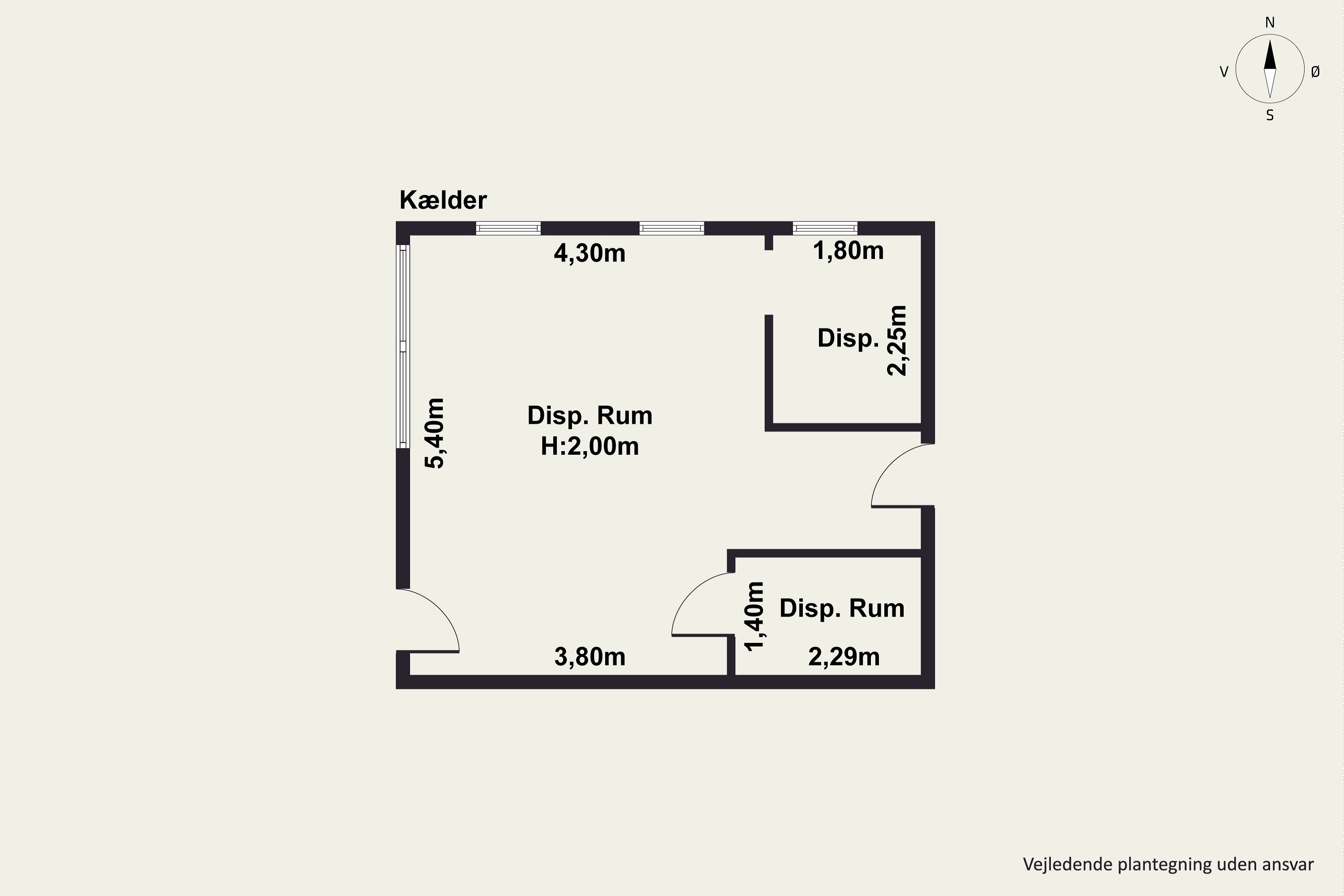 Plantegninger billede af Porsevænget 5, 9850 Hirtshals
