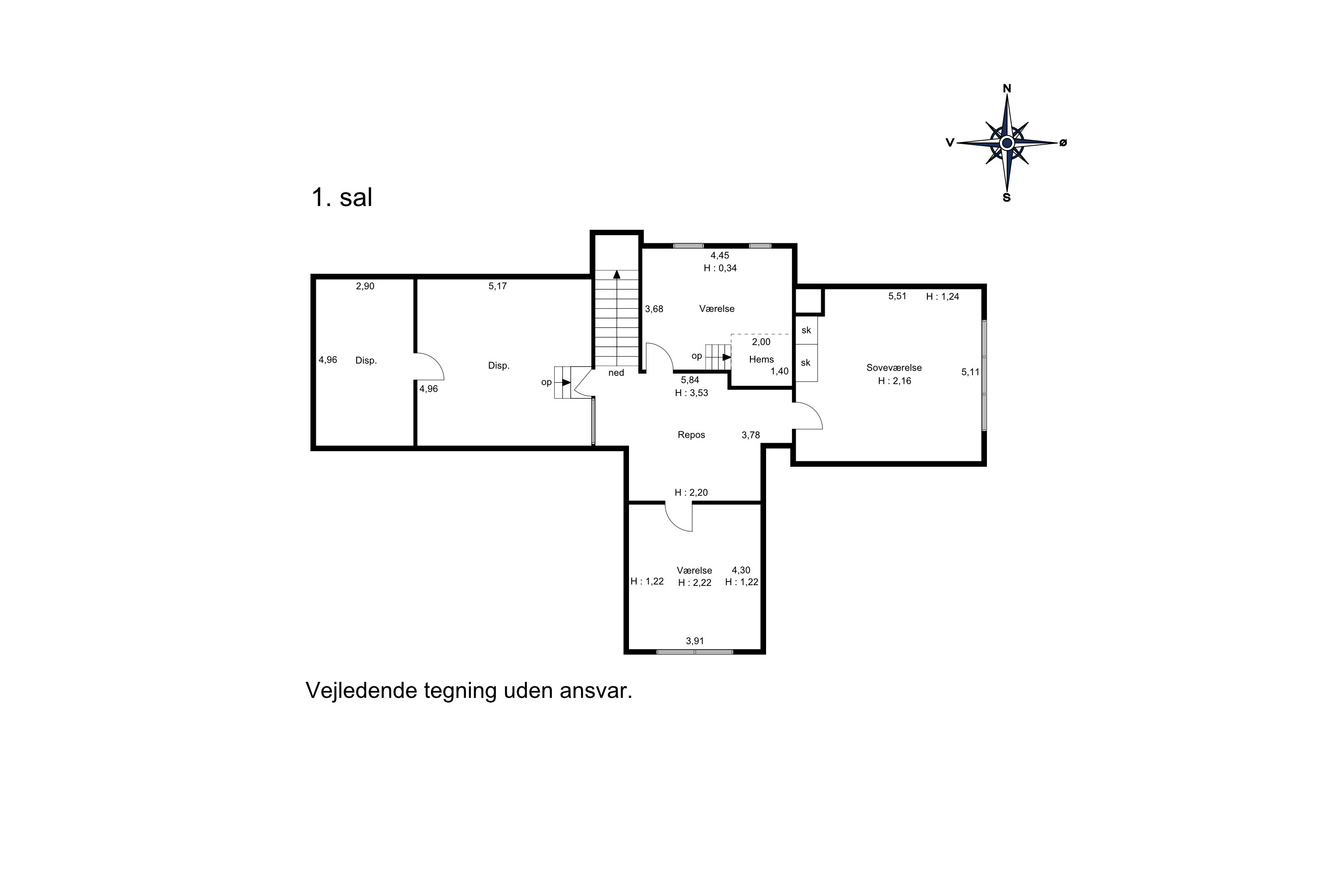Plantegninger billede af Højtoften 9, Als, 9560 Hadsund