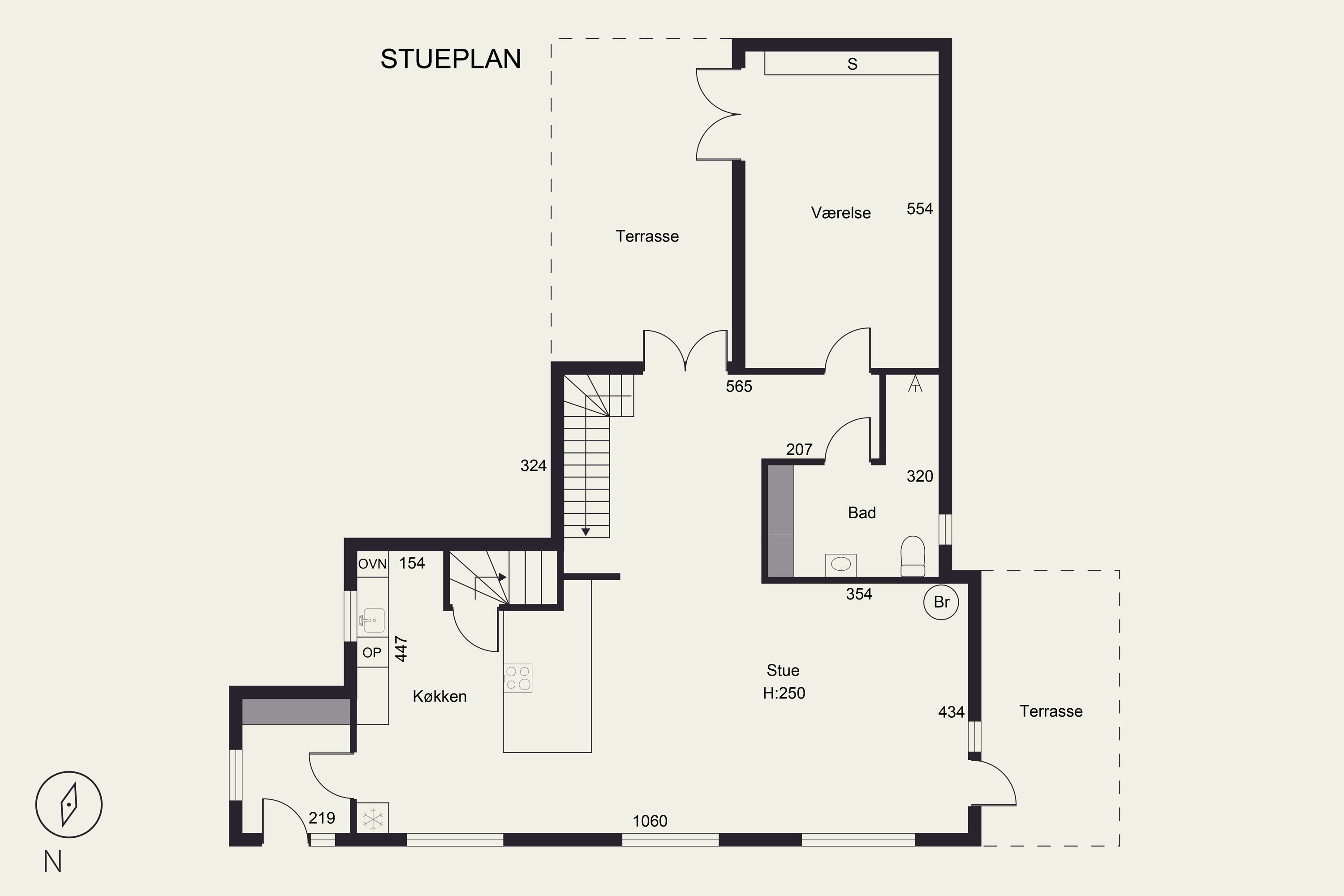 Plantegninger billede af Højgårdsvej 14, 8260 Viby J