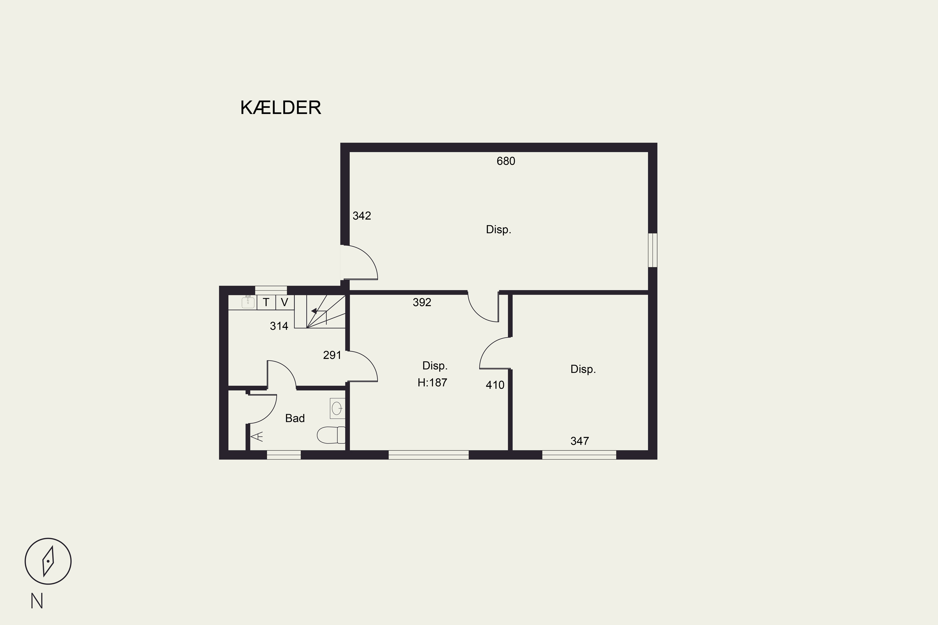 Plantegninger billede af Højgårdsvej 14, 8260 Viby J