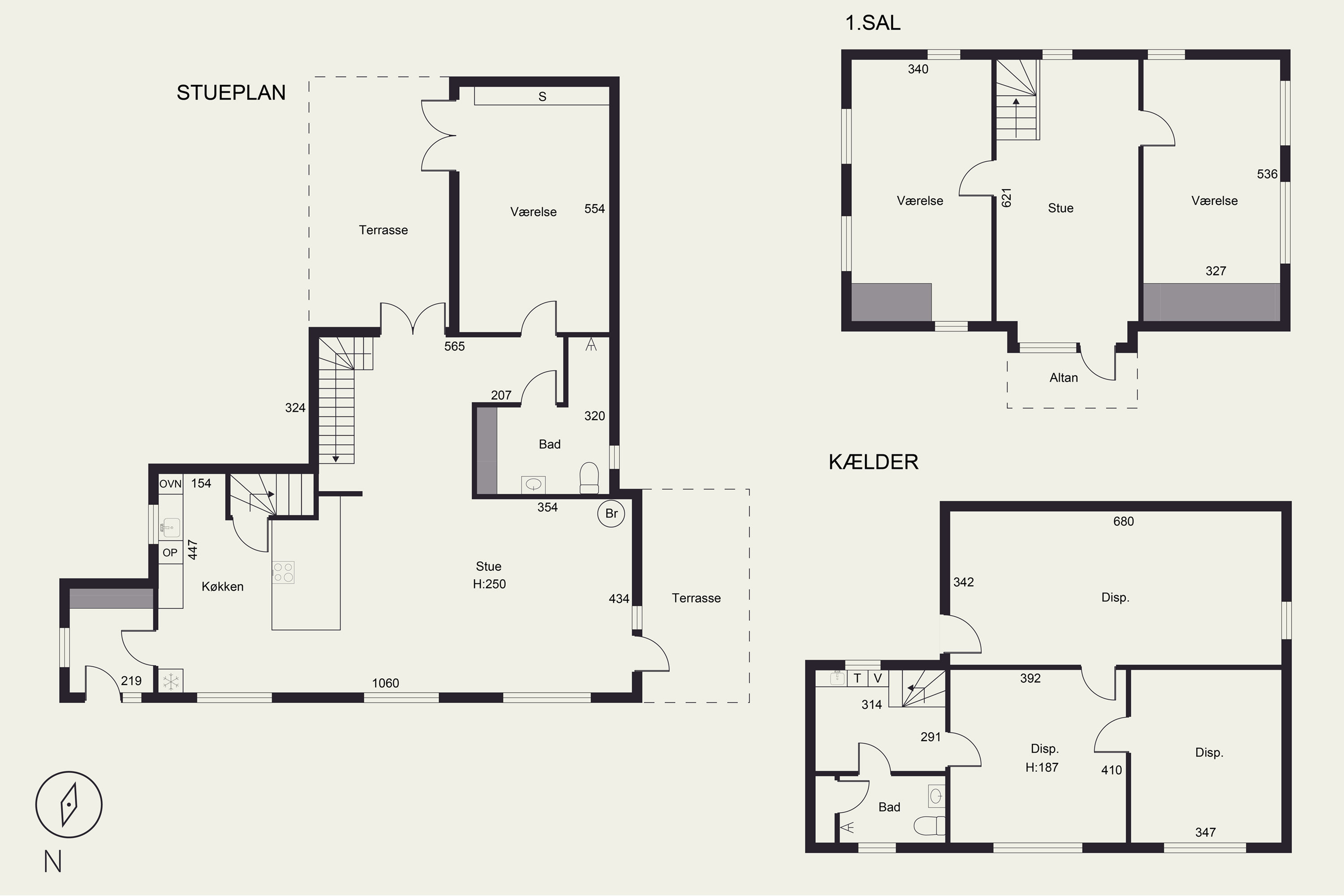 Plantegninger billede af Højgårdsvej 14, 8260 Viby J