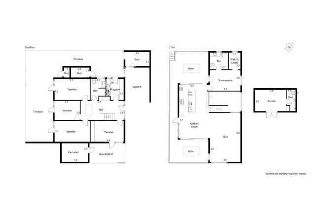 Plantegninger billede af Egå Strandvej 105, 8250 Egå
