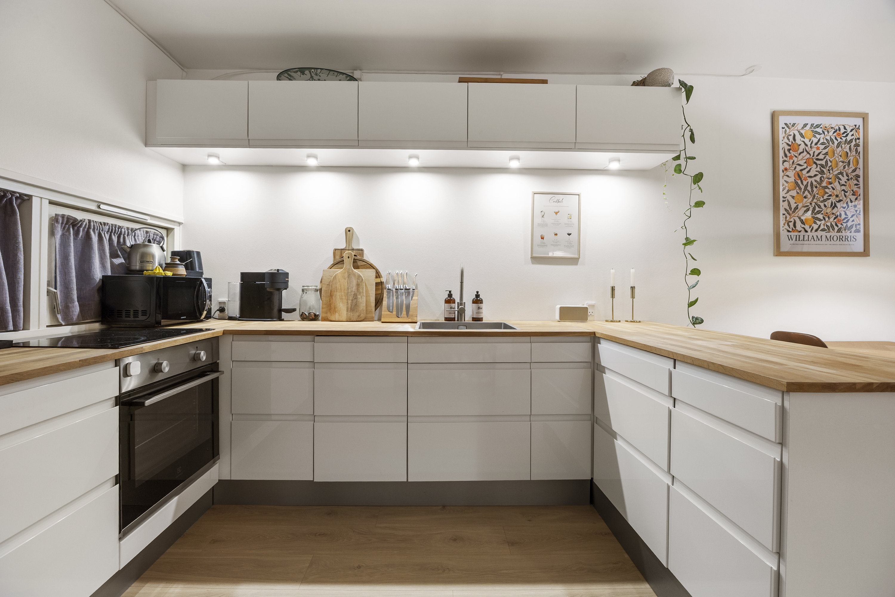 Fremhævet køkken billede i fuldskærmstilstand. Billede af Blågårdsgade 26, 1. 5., 2200 København N