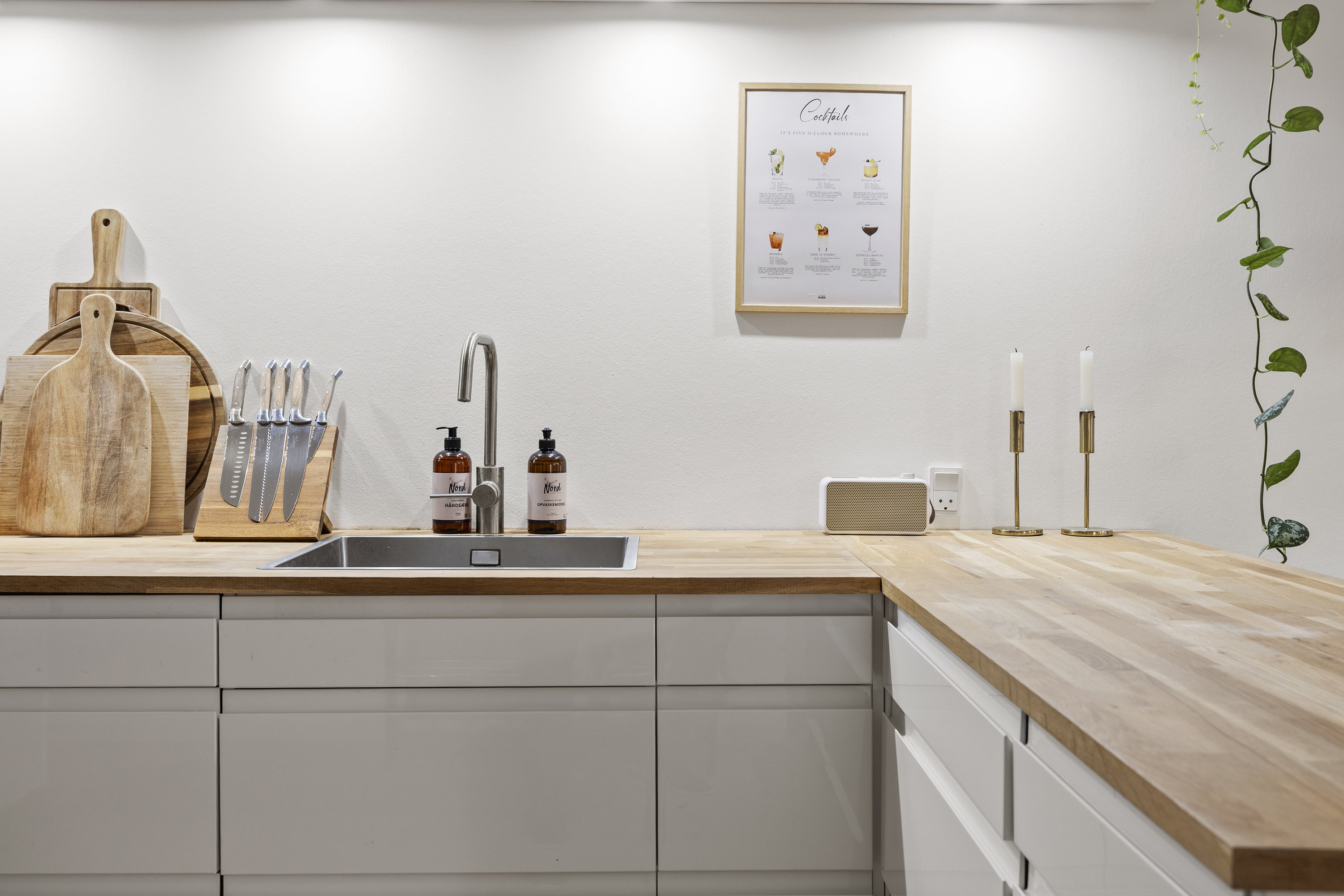 Fremhævet køkken billede i fuldskærmstilstand. Billede af Blågårdsgade 26, 1. 5., 2200 København N