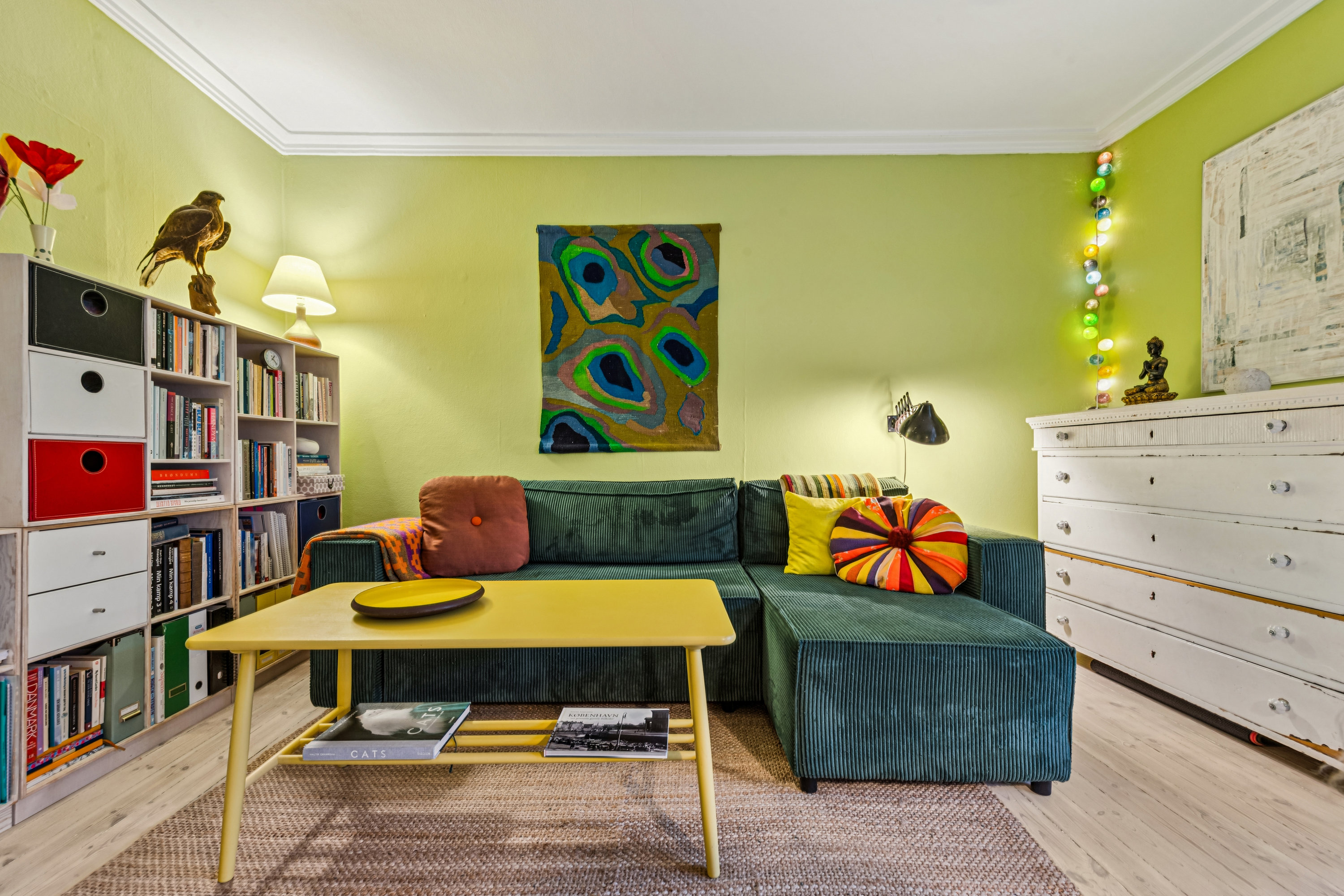 Fremhævet stue billede i fuldskærmstilstand. Billede af Nordfeldvej 22, 2. th., 2700 Brønshøj