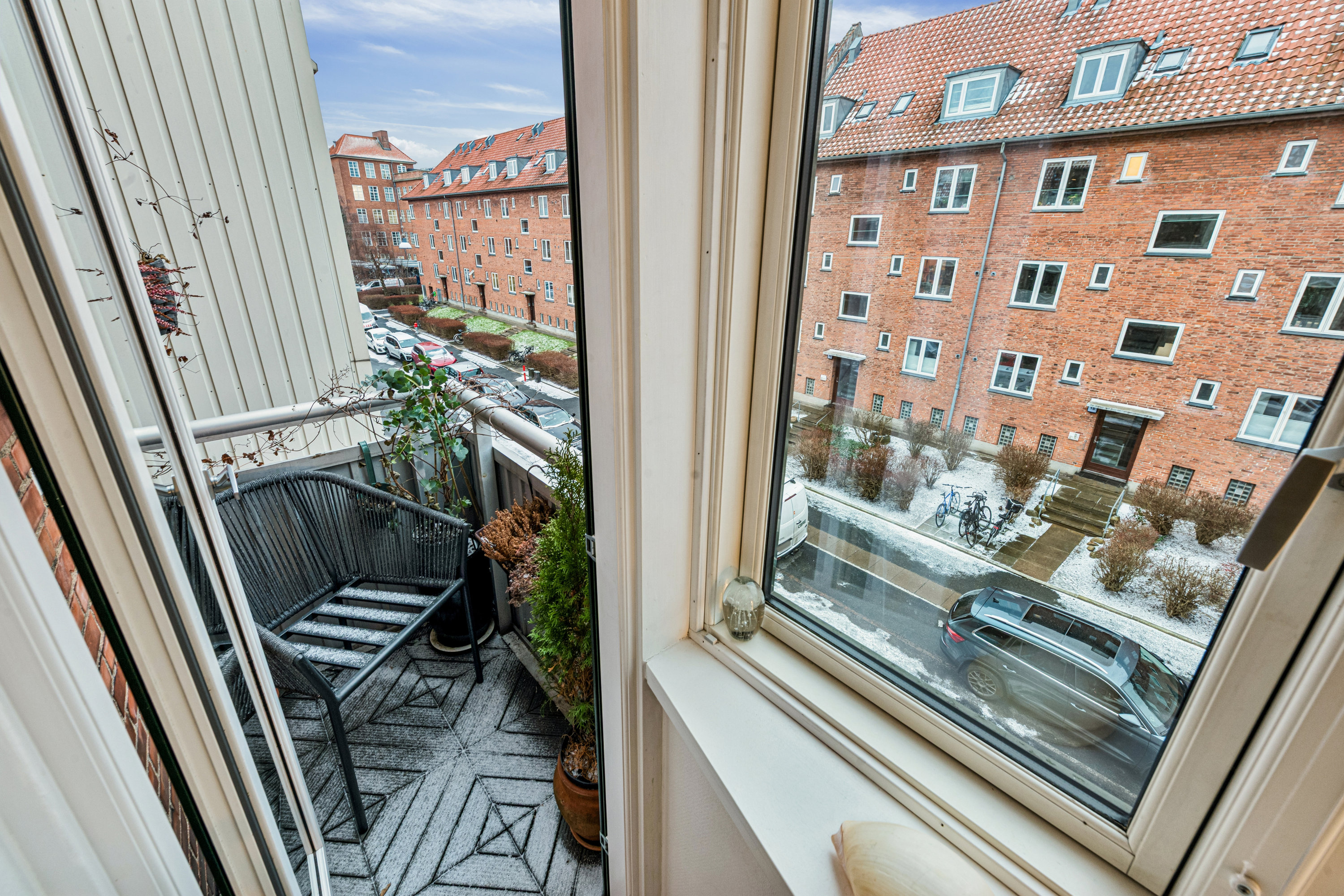 Fremhævet altan, stue billede i fuldskærmstilstand. Billede af Nordfeldvej 22, 2. th., 2700 Brønshøj