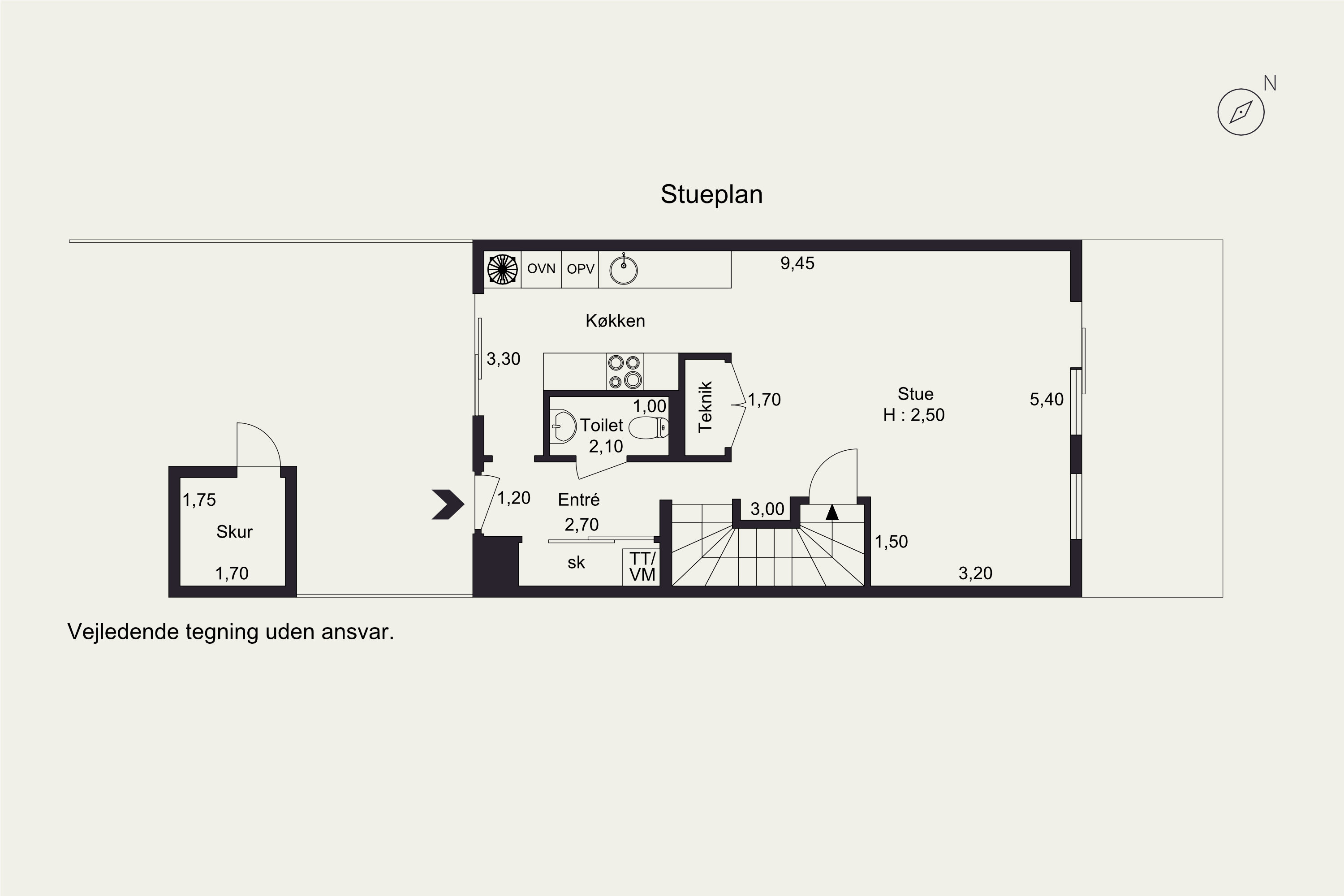 Plantegninger billede af Ralphs Vænge 51, 2950 Vedbæk