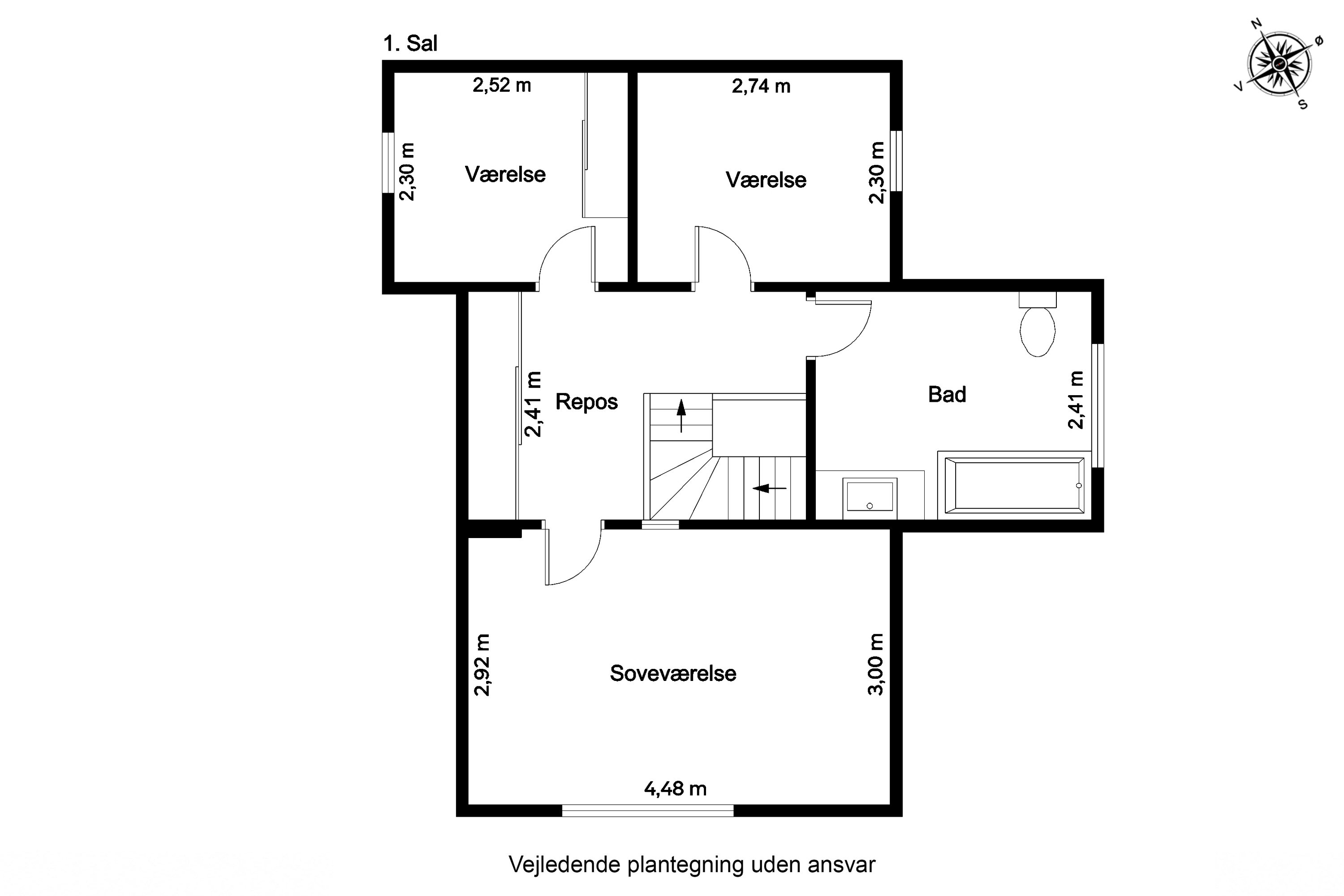Plantegninger billede af Skolevej 3, Næsby, 5270 Odense N