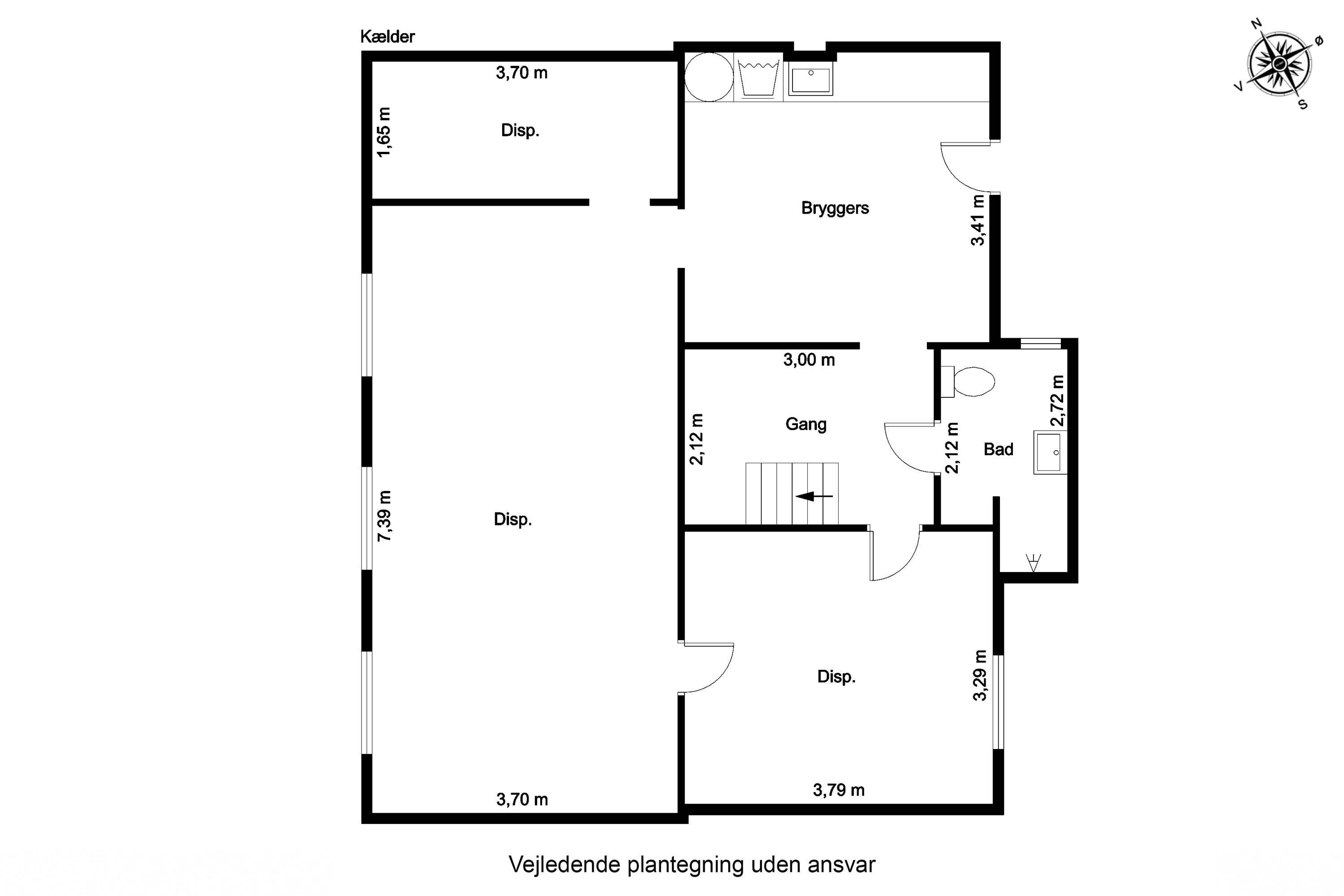 Plantegninger billede af Skolevej 3, Næsby, 5270 Odense N