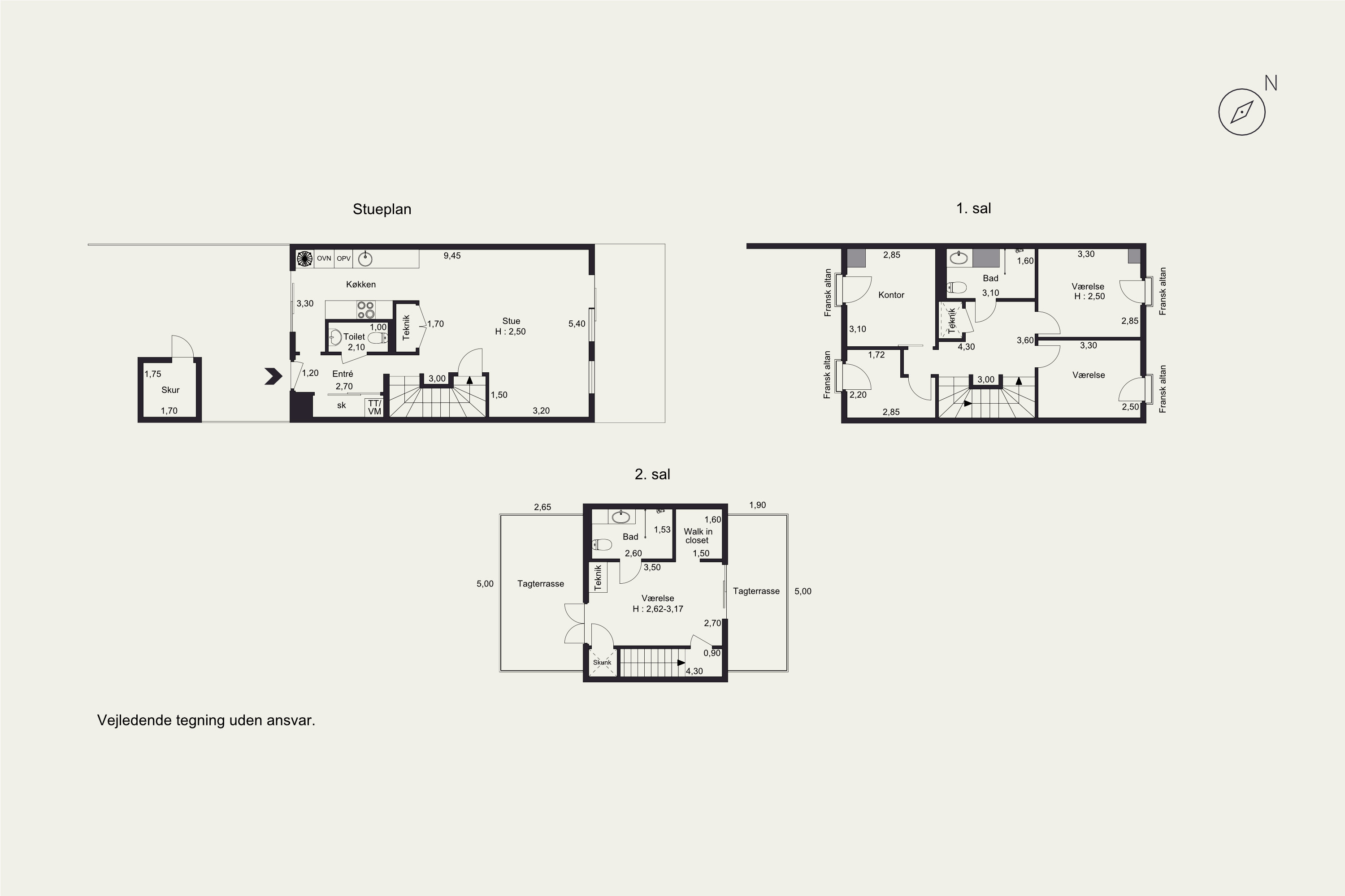 Plantegninger billede af Ralphs Vænge 51, 2950 Vedbæk