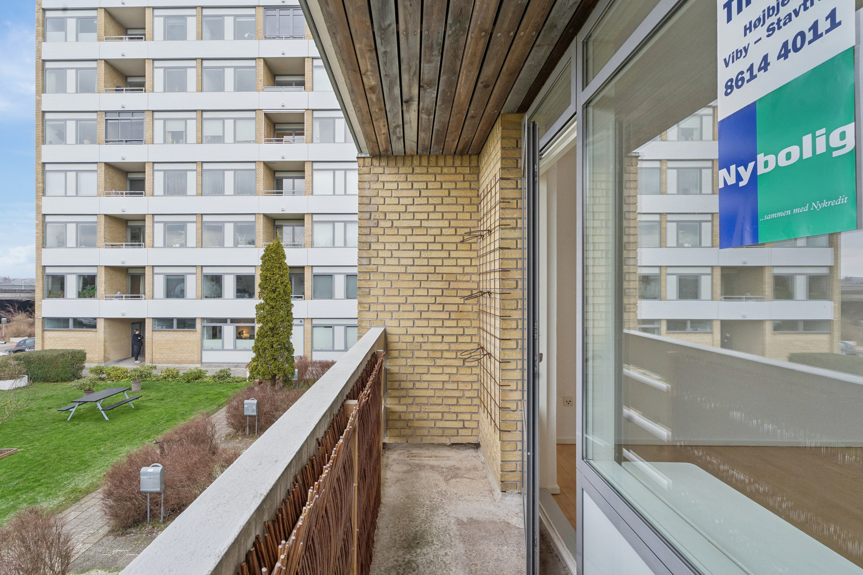 Fremhævet altan billede i fuldskærmstilstand. Billede af Christian X's Vej 12F, 8260 Viby J