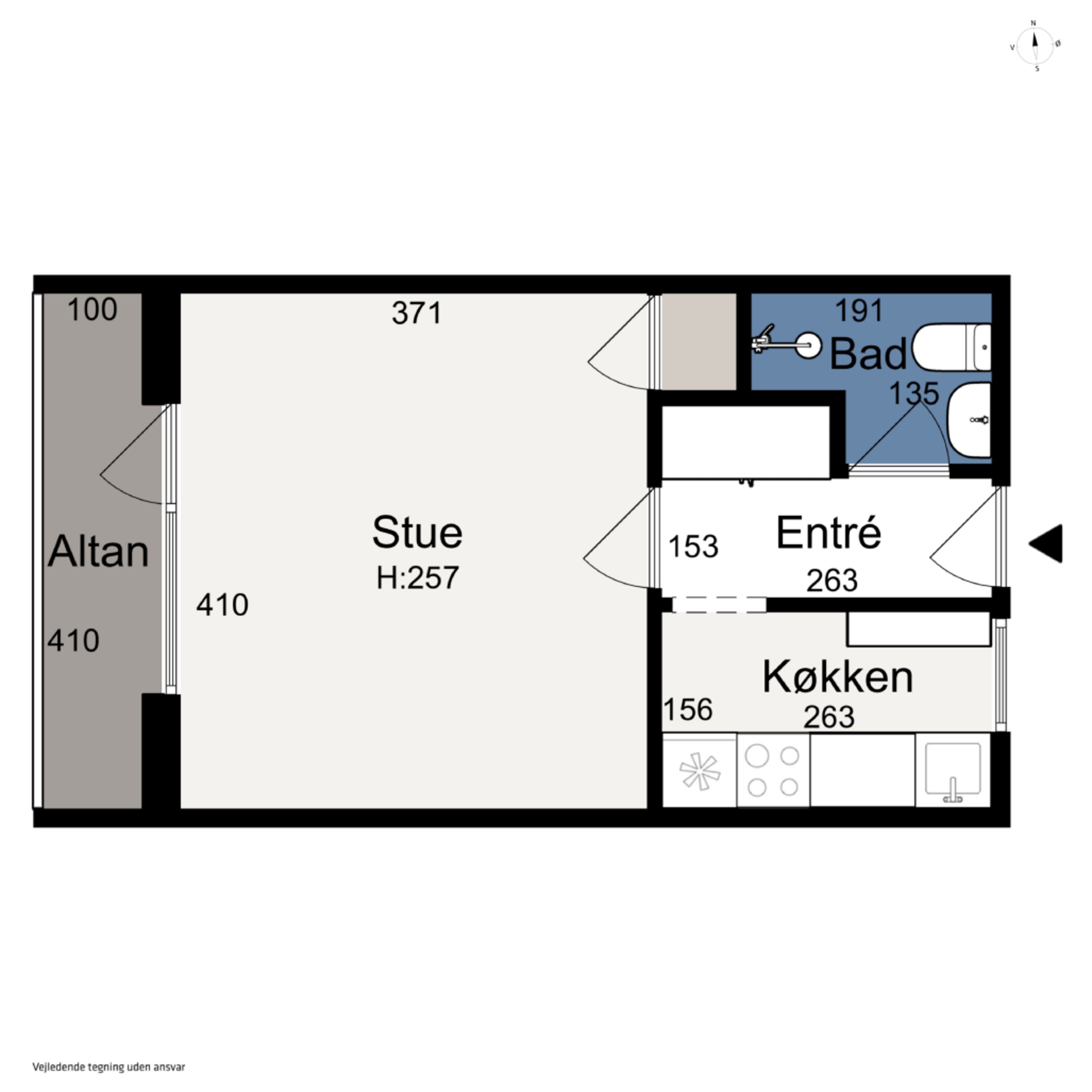 Plantegninger billede af Christian X's Vej 12F, 8260 Viby J