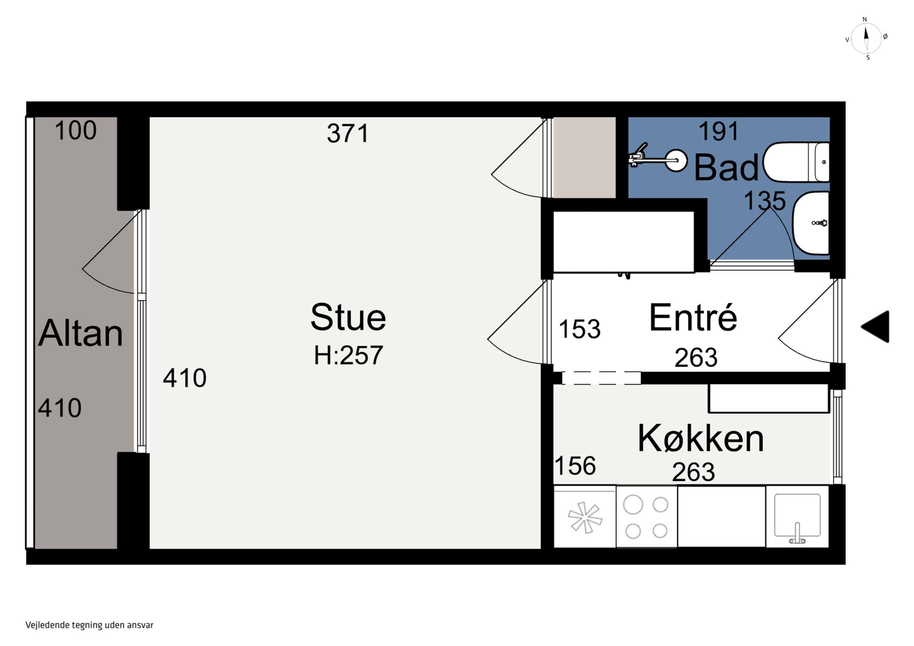 Plantegninger billede af Christian X's Vej 12F, 8260 Viby J