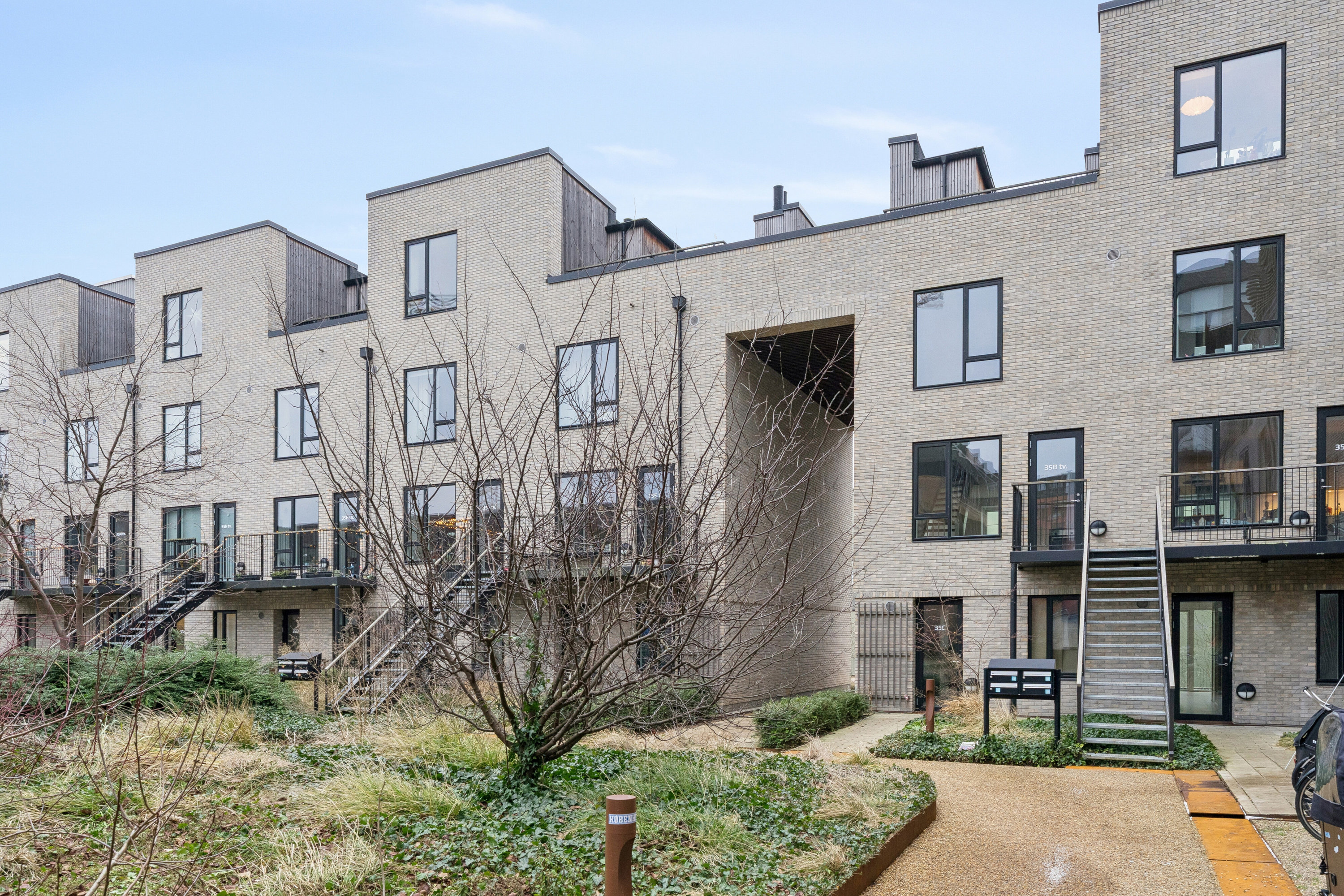 Ejerlejlighed: Facade på Ved Amagerbanen 35A, 2300 København S