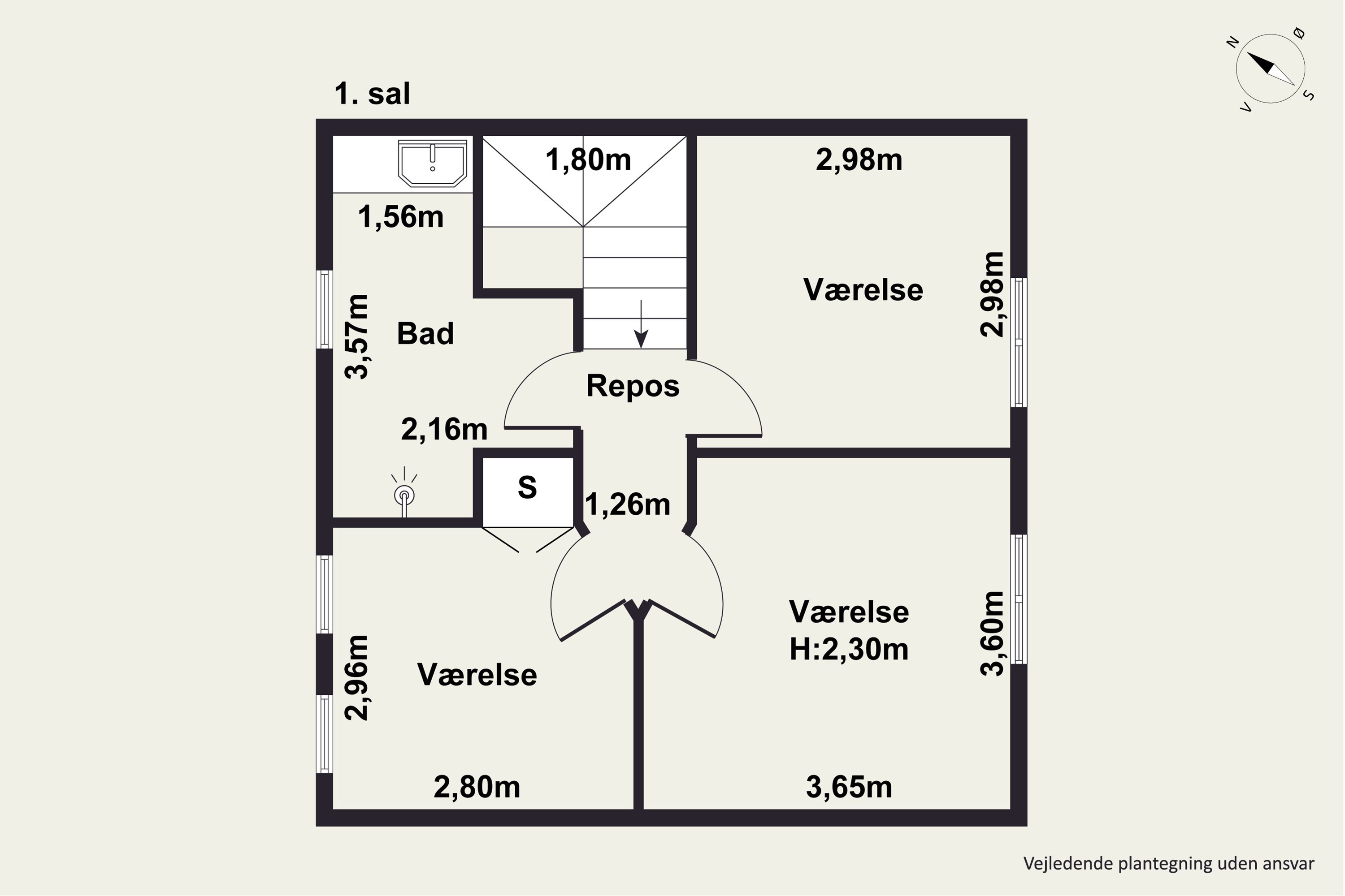 Plantegninger billede af Flintebakken 162, 8240 Risskov